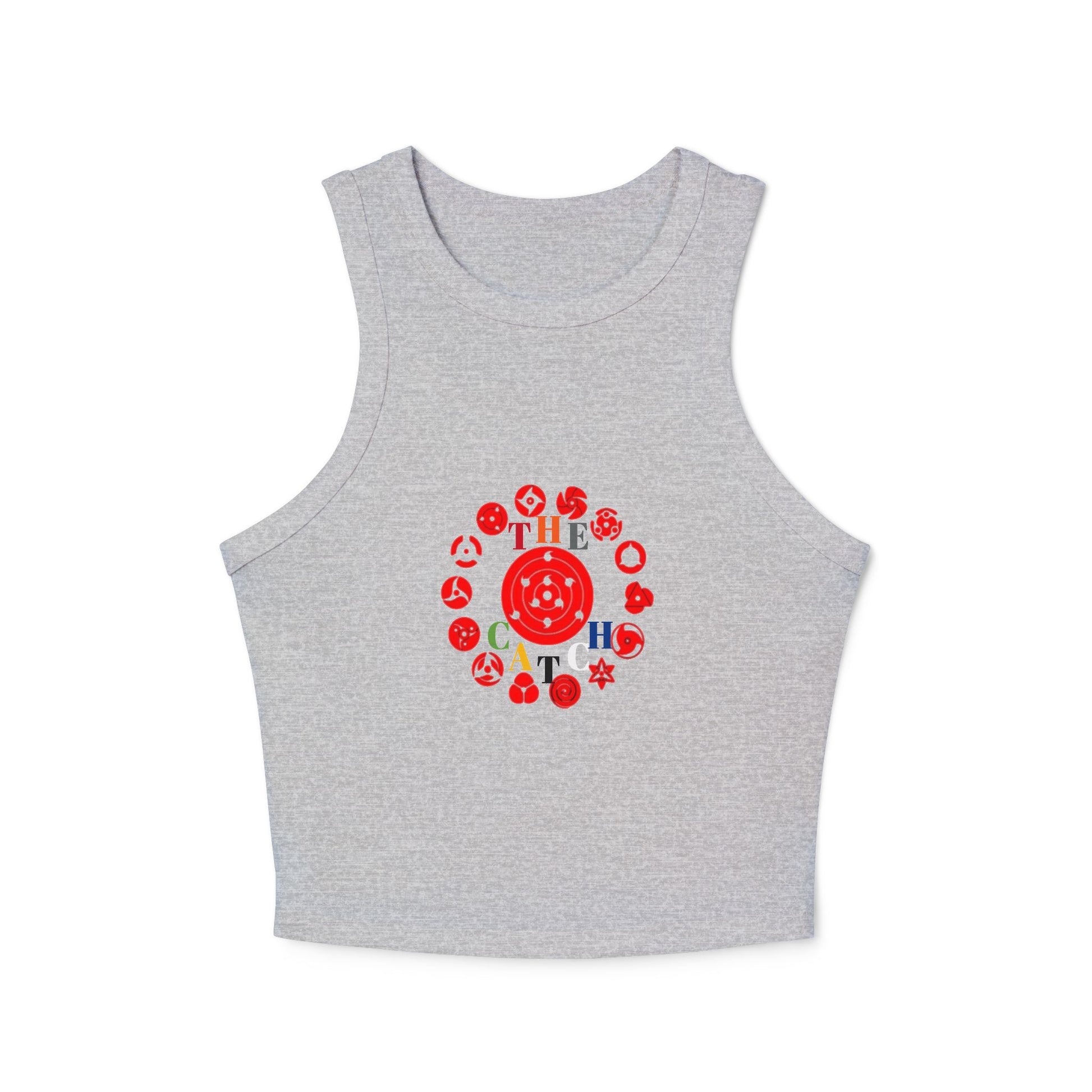 Women's Micro Rib Racer Tank Top - THE CATCH