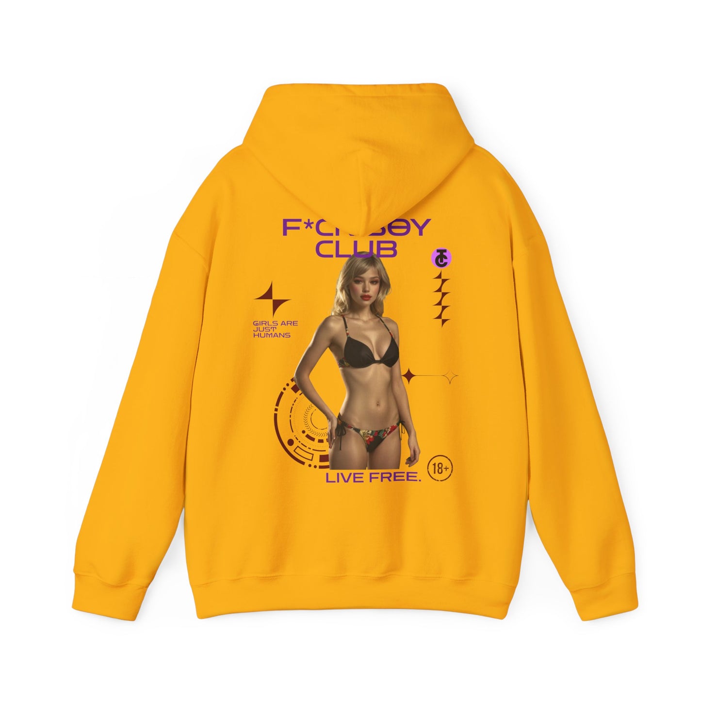 Chic Fantasy Club Hoodie | Trendy Sweatshirt for Parties, Casual Wear, Gifts, Fashion Lovers, Clubbing