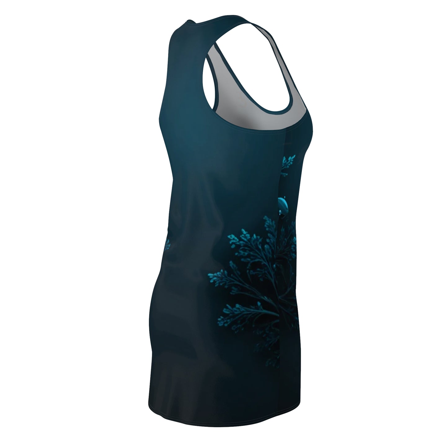 Women's Nature-Inspired Racerback Dress | Perfect for Summer, Beach Days, Festivals, Casual Outings, Eco-Friendly Fashion - THE CATCH