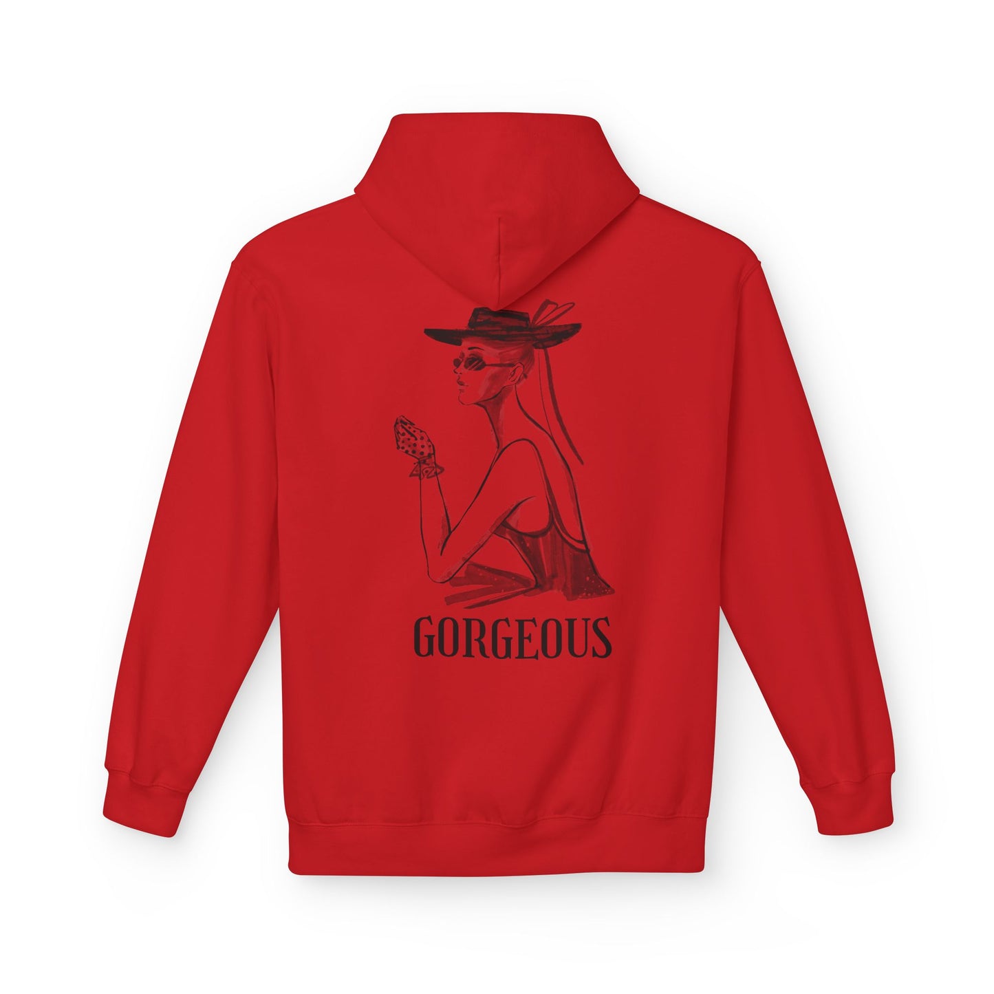 Softstyle Fleece Hoodie - 'THE CATCH' & 'GORGEOUS' Design - THE CATCH