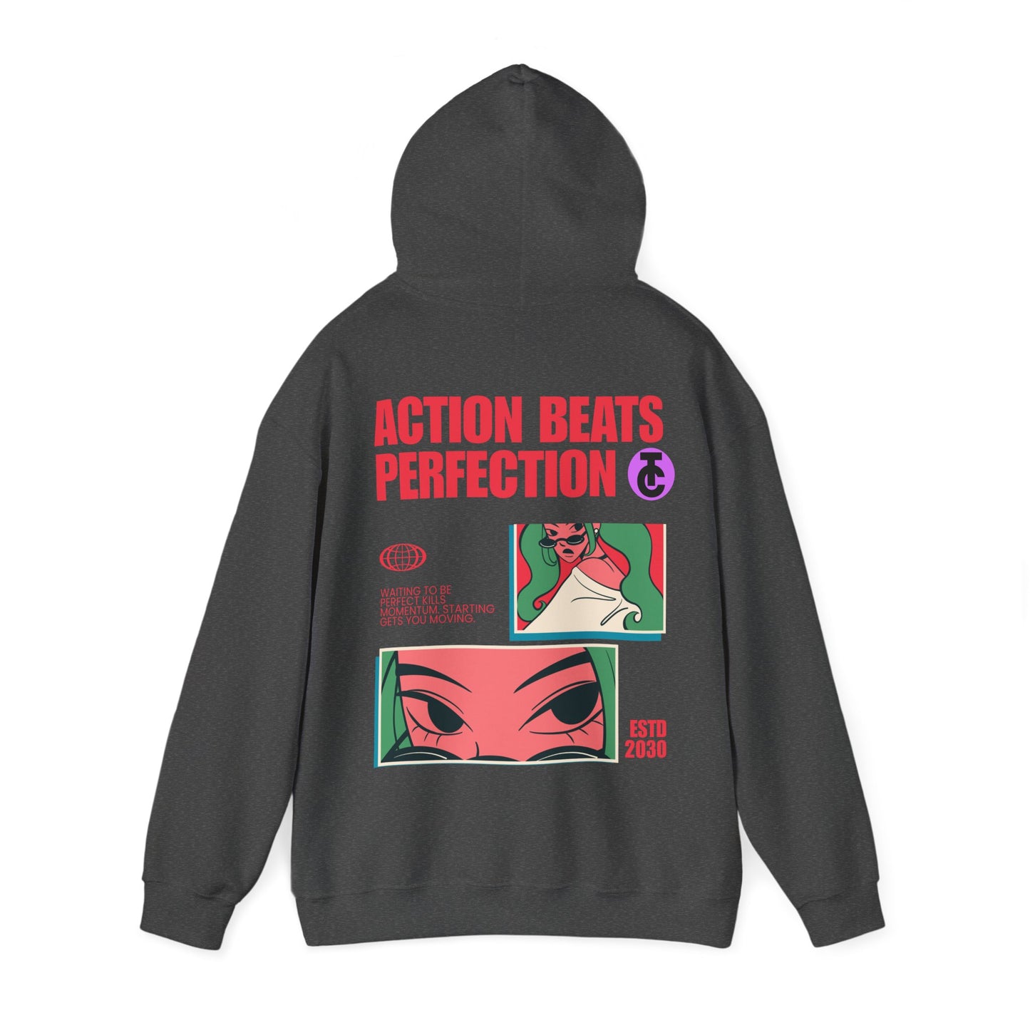 Stylish Hoodie with Bold Graphic Design | Cozy Streetwear for Every Occasion, Trendy Gift, Casual Wear, Fashion Statement