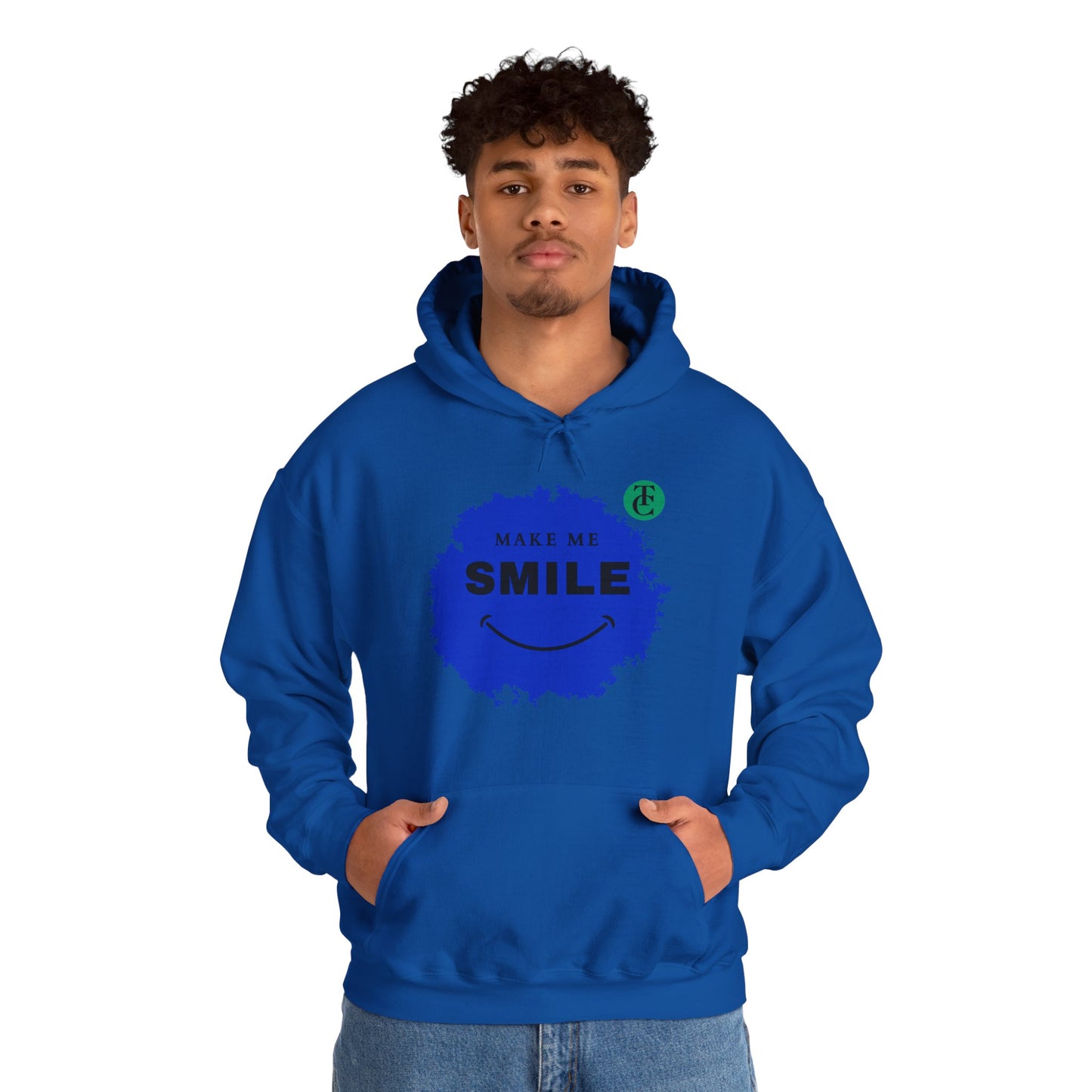Make Me Smile Hoodie: Cozy Sweatshirt, Gift for Friends, Casual Wear, Positive Vibes, Everyday Comfort, Loungewear