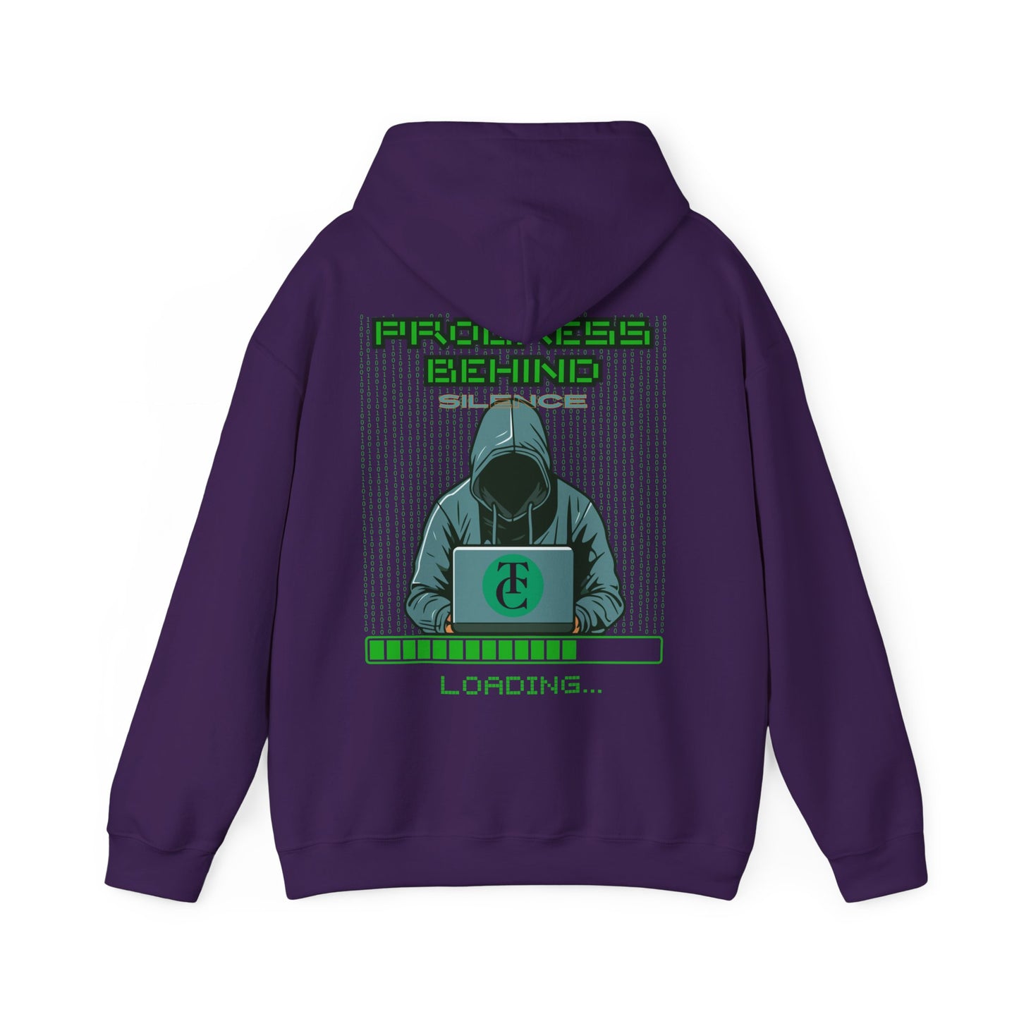 Tech-Inspired Heavy Blend Hoodie, Perfect for Gamers, Casual Wear, Unique Gift, Cozy Sweatshirt for Tech Lovers