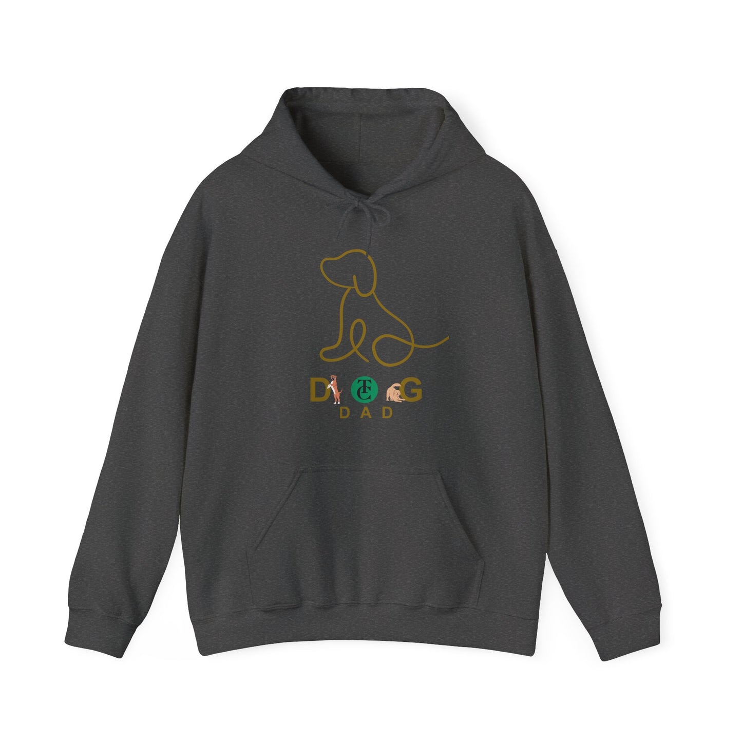 Dog Dad Hoodie - Cozy Gift for Pet Lovers, Casual Wear, Dog Enthusiast Apparel, Father's Day, Birthday Gift - THE CATCH