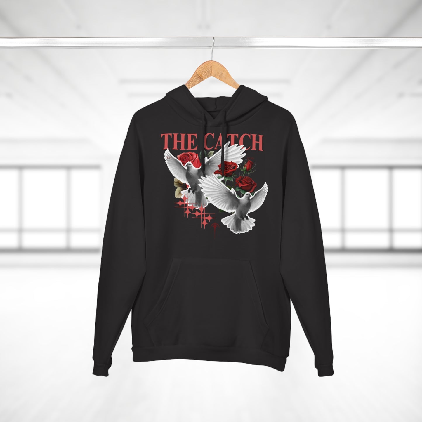 Stylish Pullover Hoodie with 'THE CATCH' Design - Perfect for Everyday Wear & Gift Ideas - THE CATCH