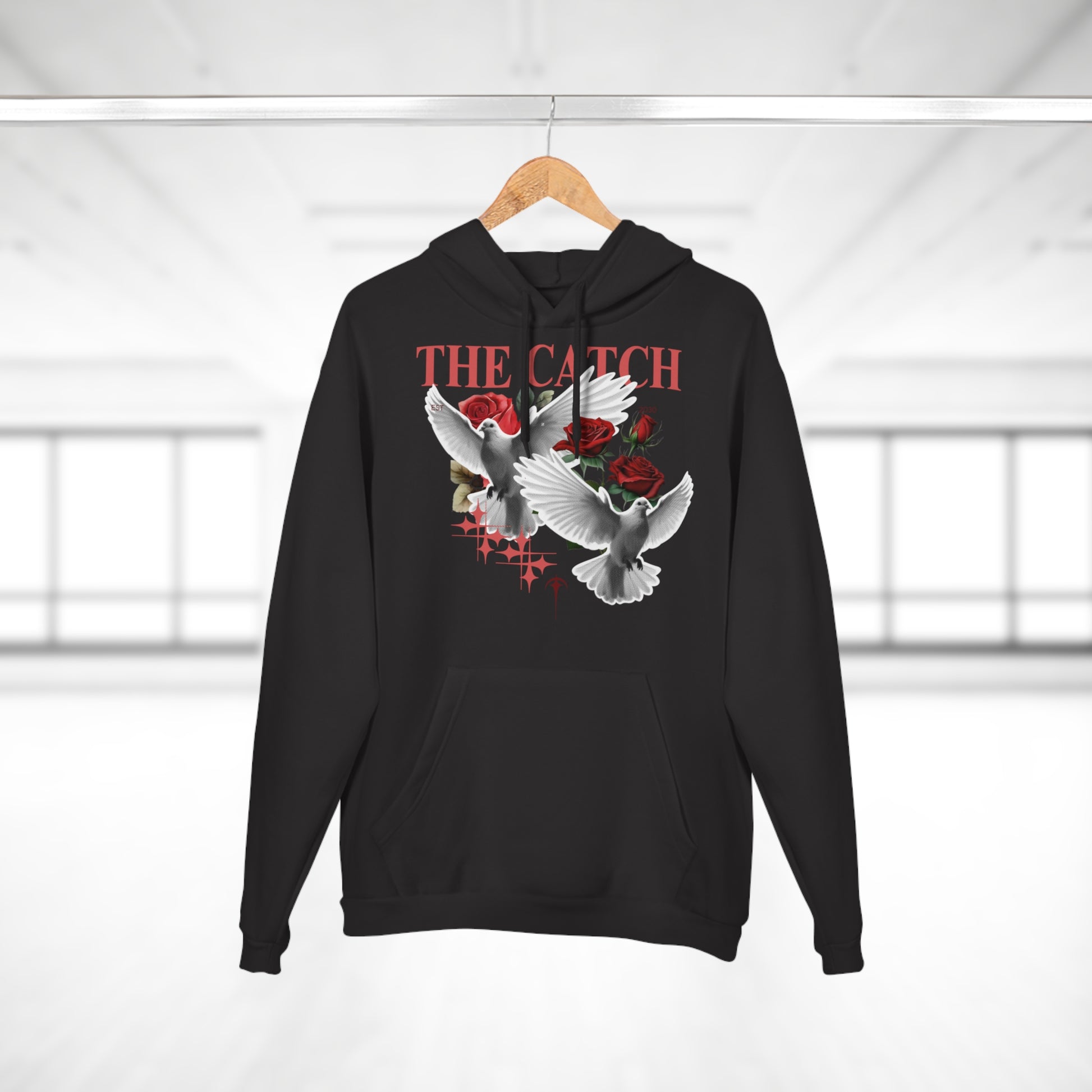 Stylish Pullover Hoodie with 'THE CATCH' Design - Perfect for Everyday Wear & Gift Ideas - THE CATCH