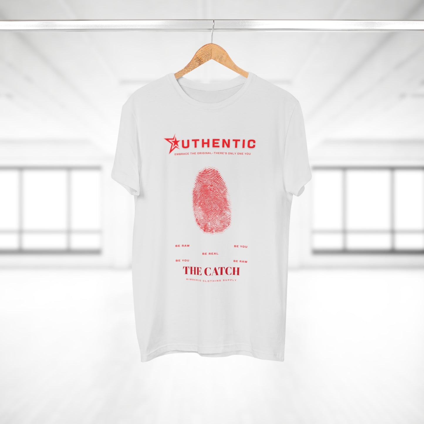 Authentic Men's T-Shirt - Embrace Your Unique Style - THE CATCH