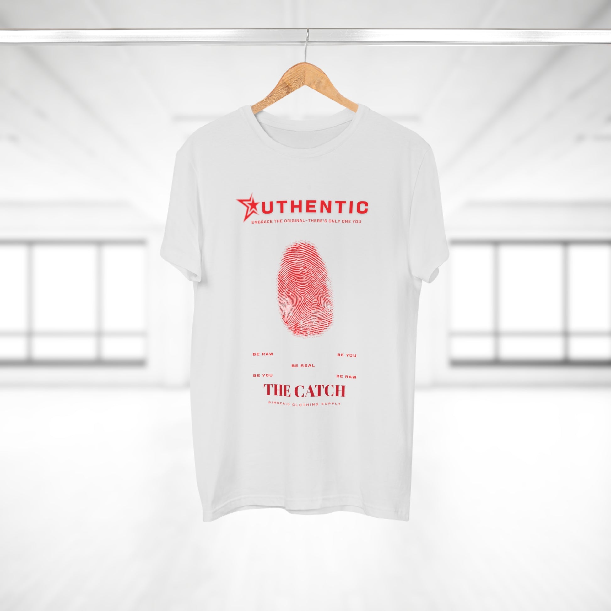 Authentic Men's T-Shirt - Embrace Your Unique Style - THE CATCH