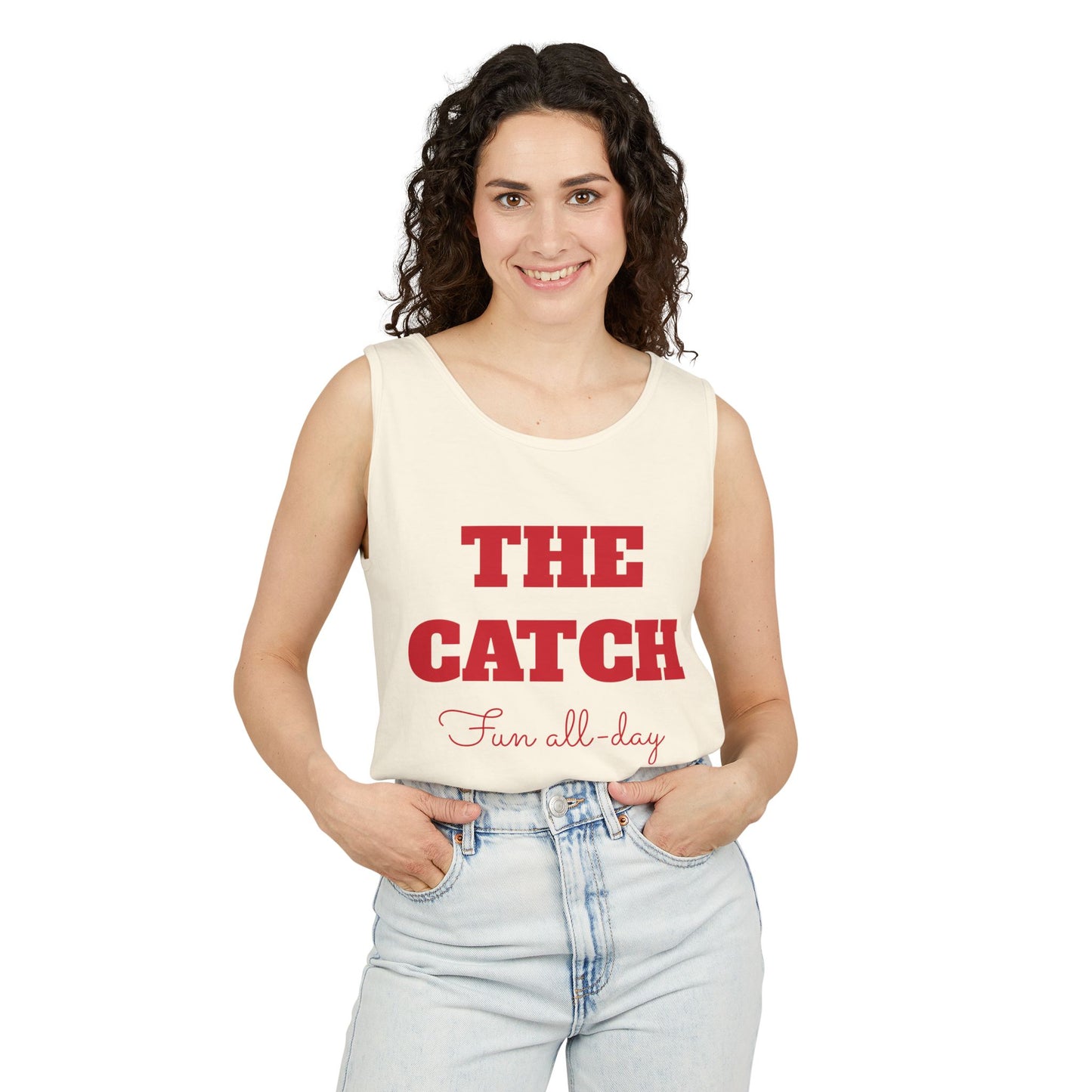 Woman's Garment-Dyed Tank Top