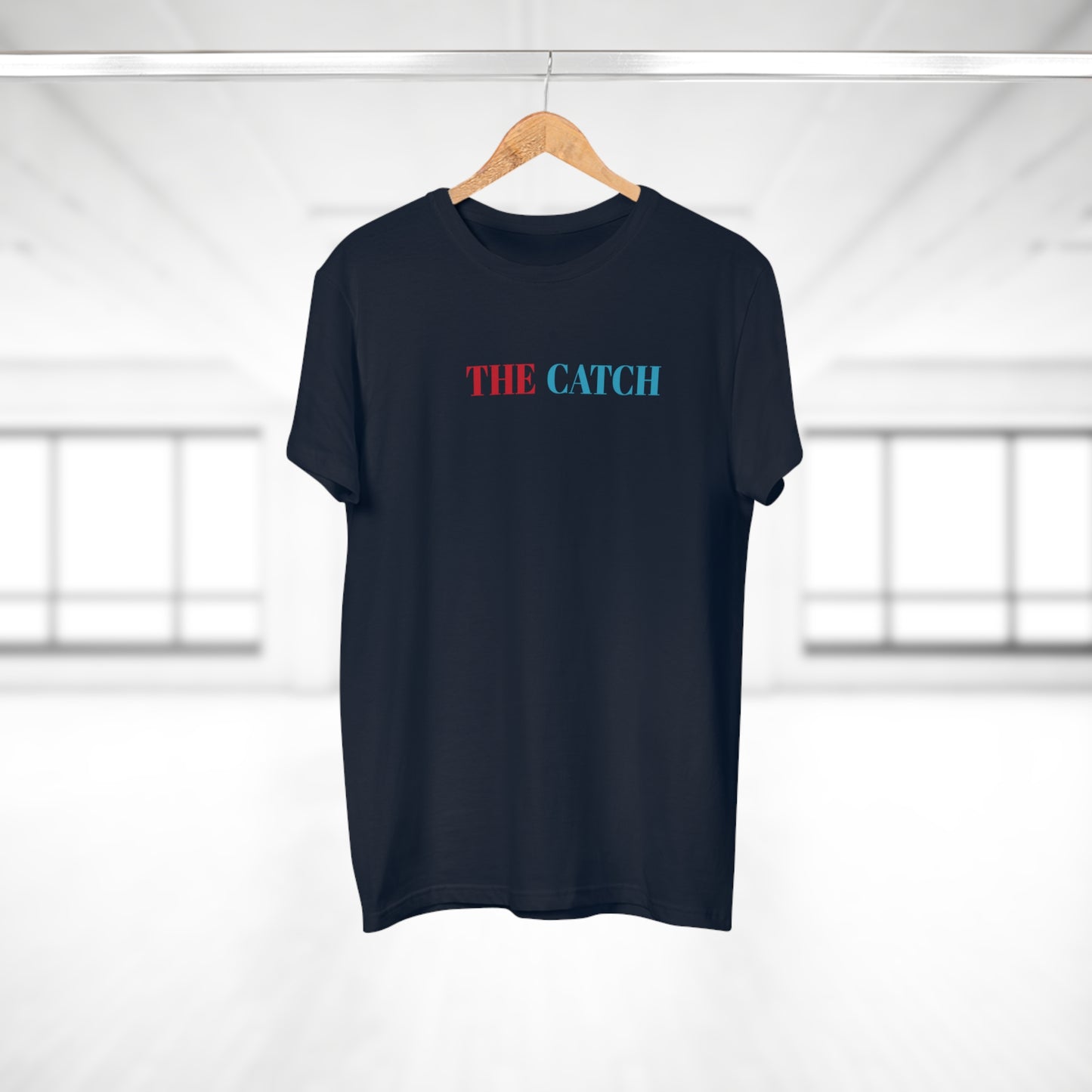 Men's Graphic T-Shirt - "The Catch" with Skull Design