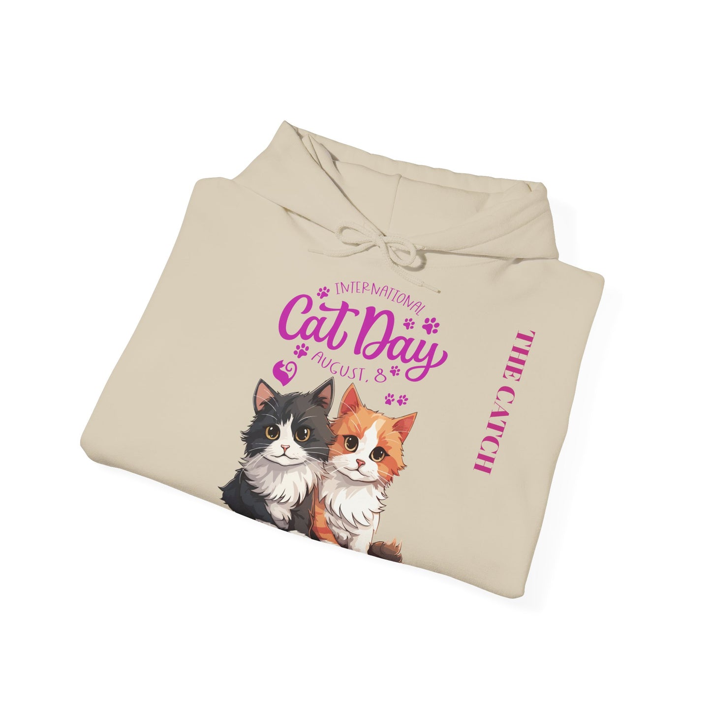 Cute Cat Day Hoodie - Celebrate Your Feline Friends!
