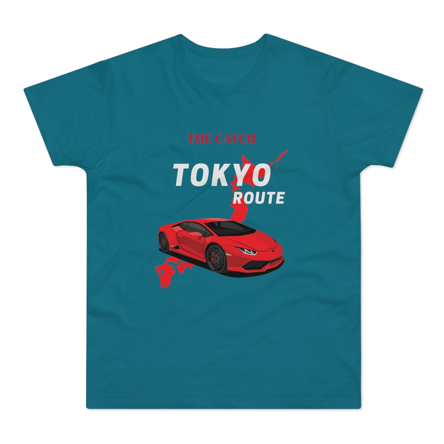 Tokyo Route Men's T-Shirt - Stylish Auto Enthusiast Tee - THE CATCH
