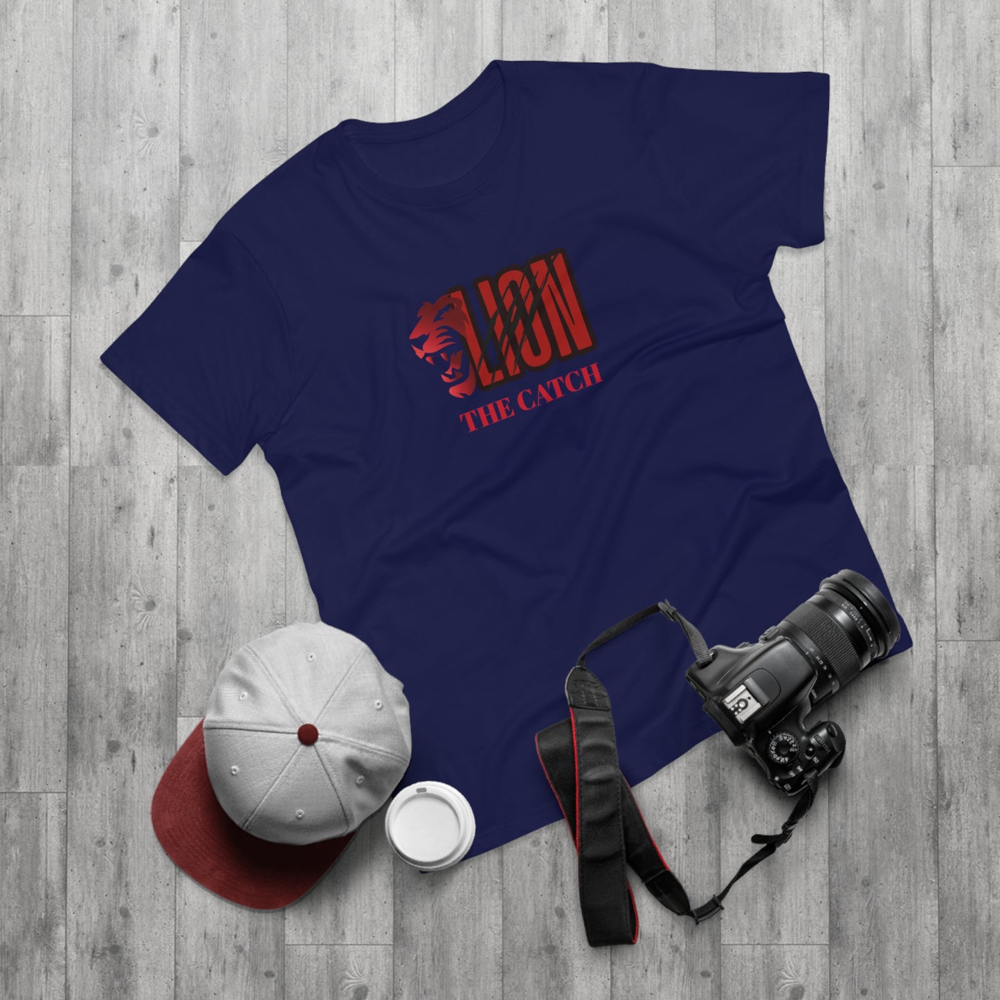 Majestic Lion Graphic T-Shirt for Men - Perfect for Animal Lovers