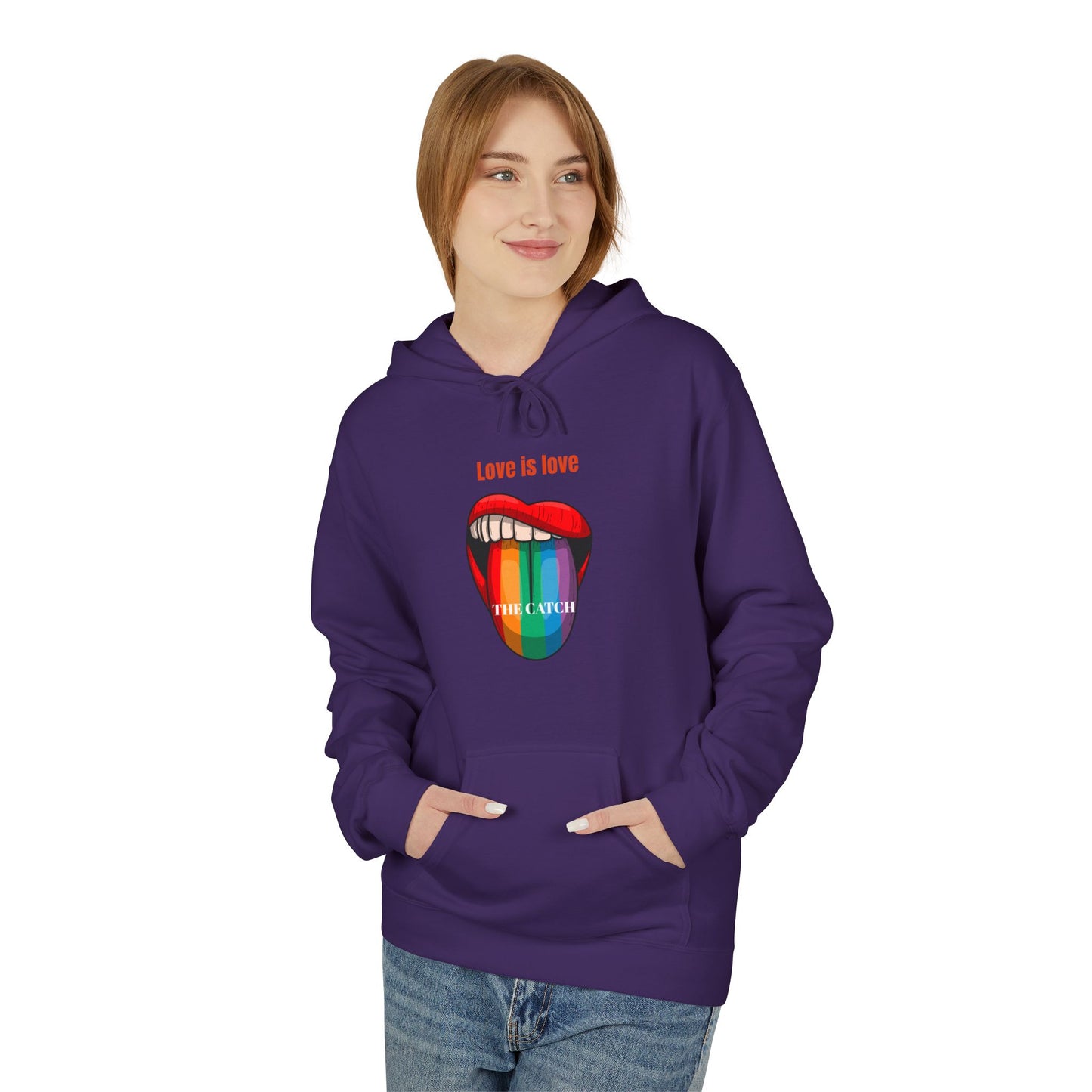 Love is Love Pride Hoodie |  Midweight Fleece