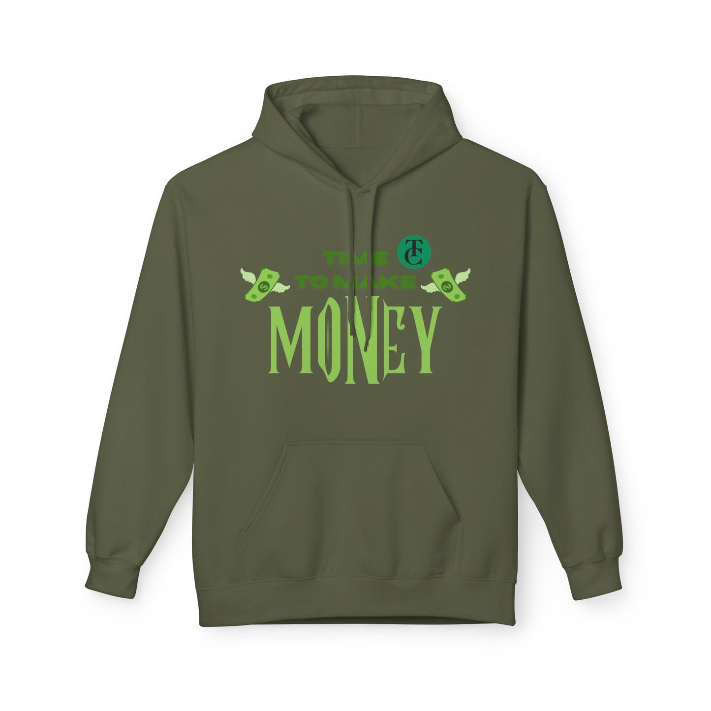 Money Motivational Hoodie, Cozy Fleece Sweatshirt, Gift for Entrepreneurs, Casual Wear, Unique Business Apparel - THE CATCH