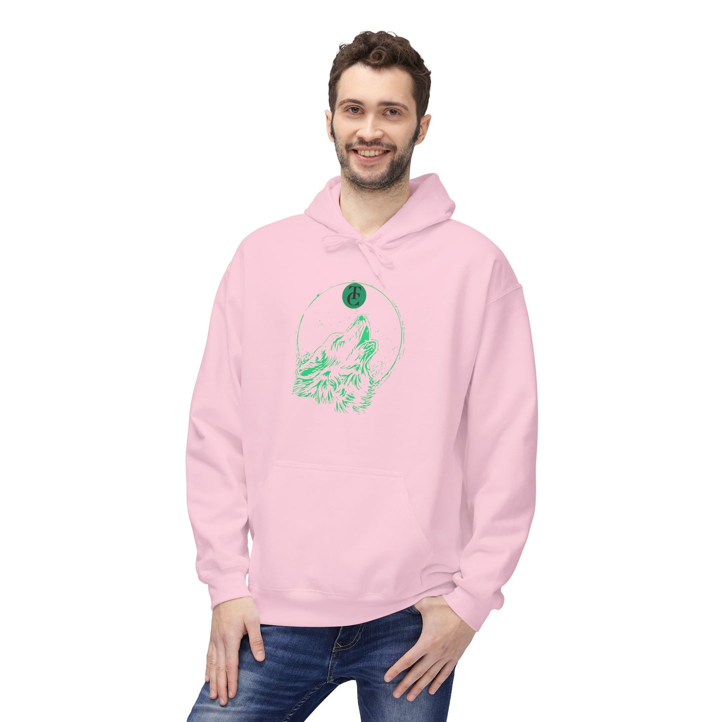 Nature-Inspired Hoodie with Mountain Design