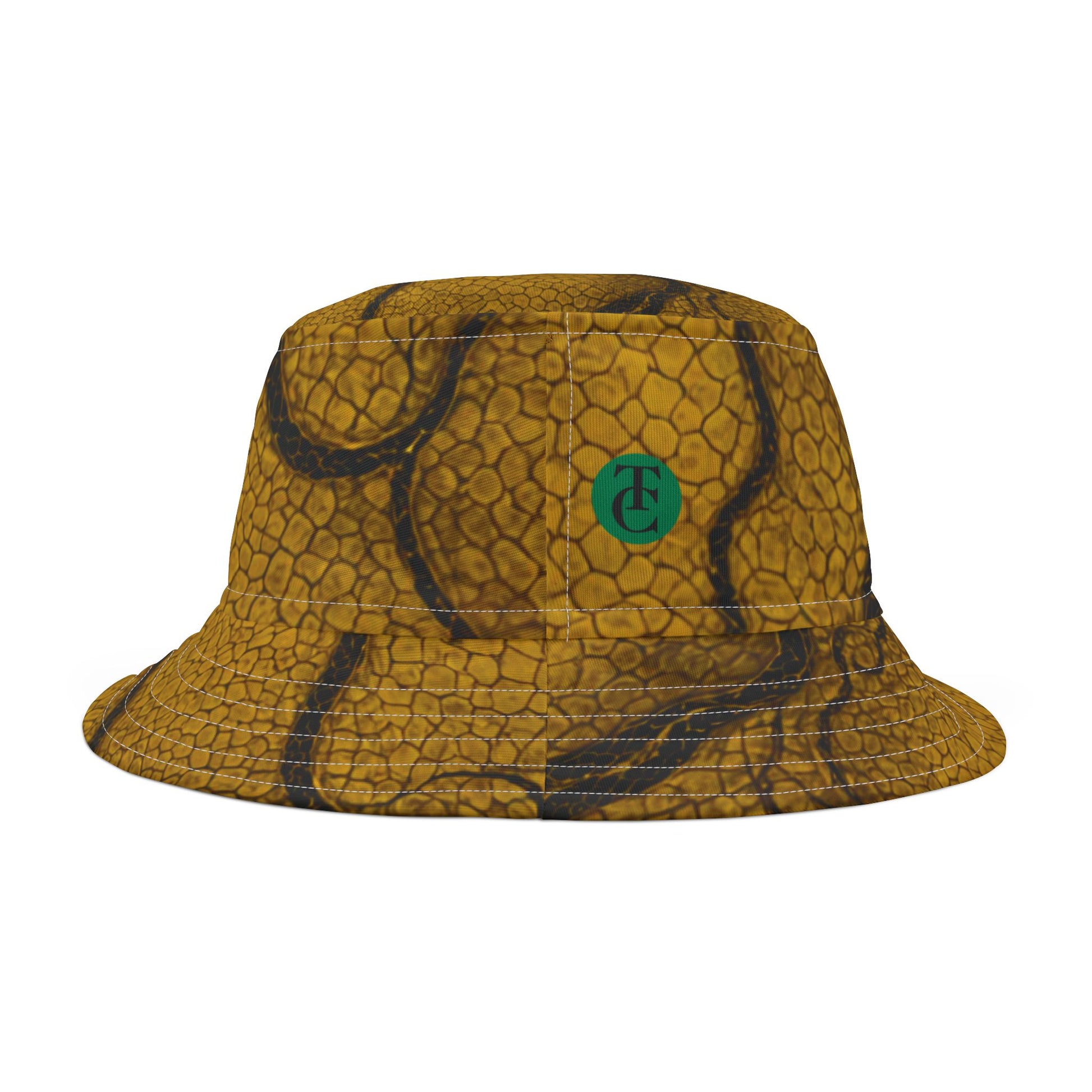Cool Snake Print Bucket Hat | Fun Summer Accessory, Unique Gift, Outdoor Style, Festival Wear, Beach Cap - THE CATCH