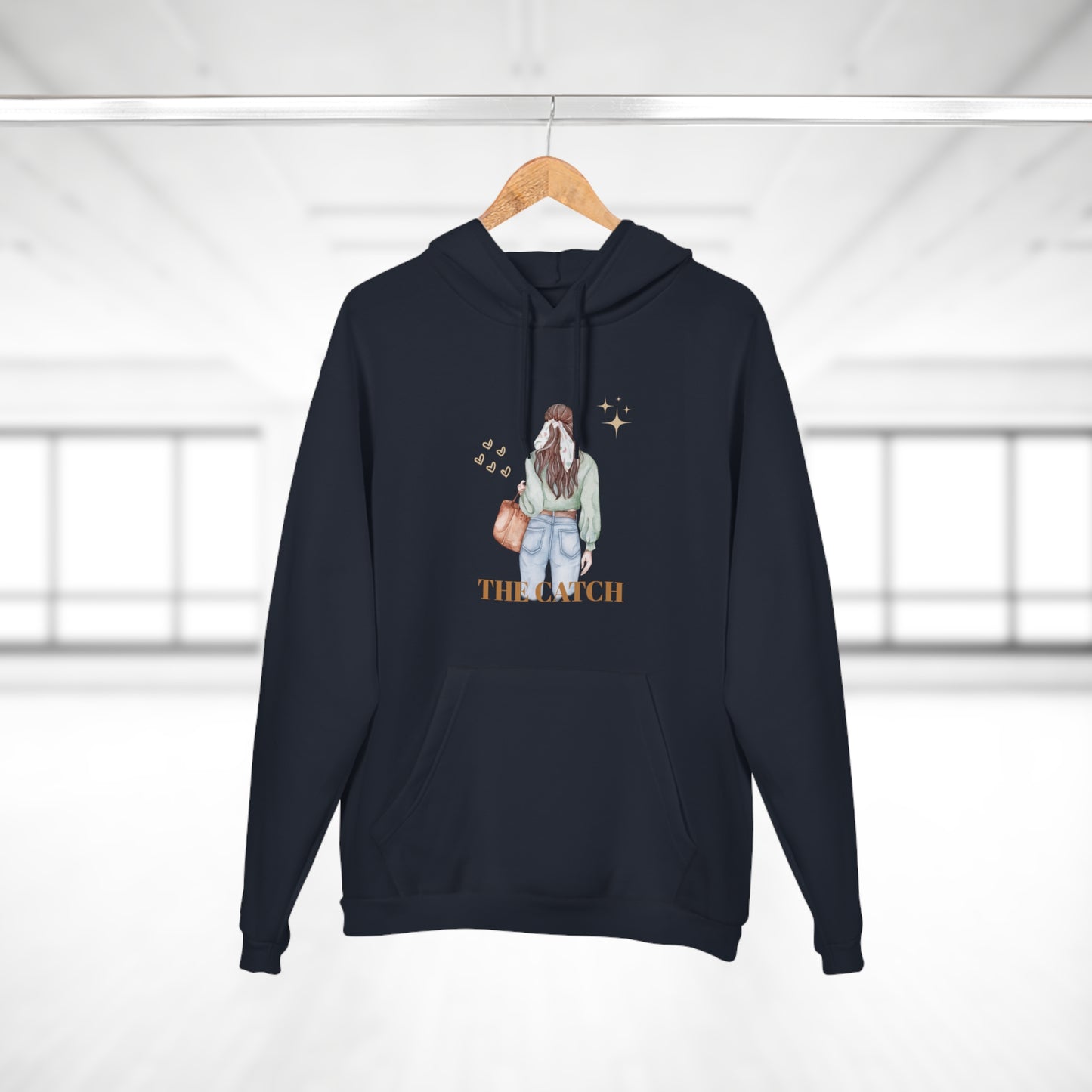 Stylish Pullover Hoodie - "THE CATCH" Design for Everyday Comfort - THE CATCH