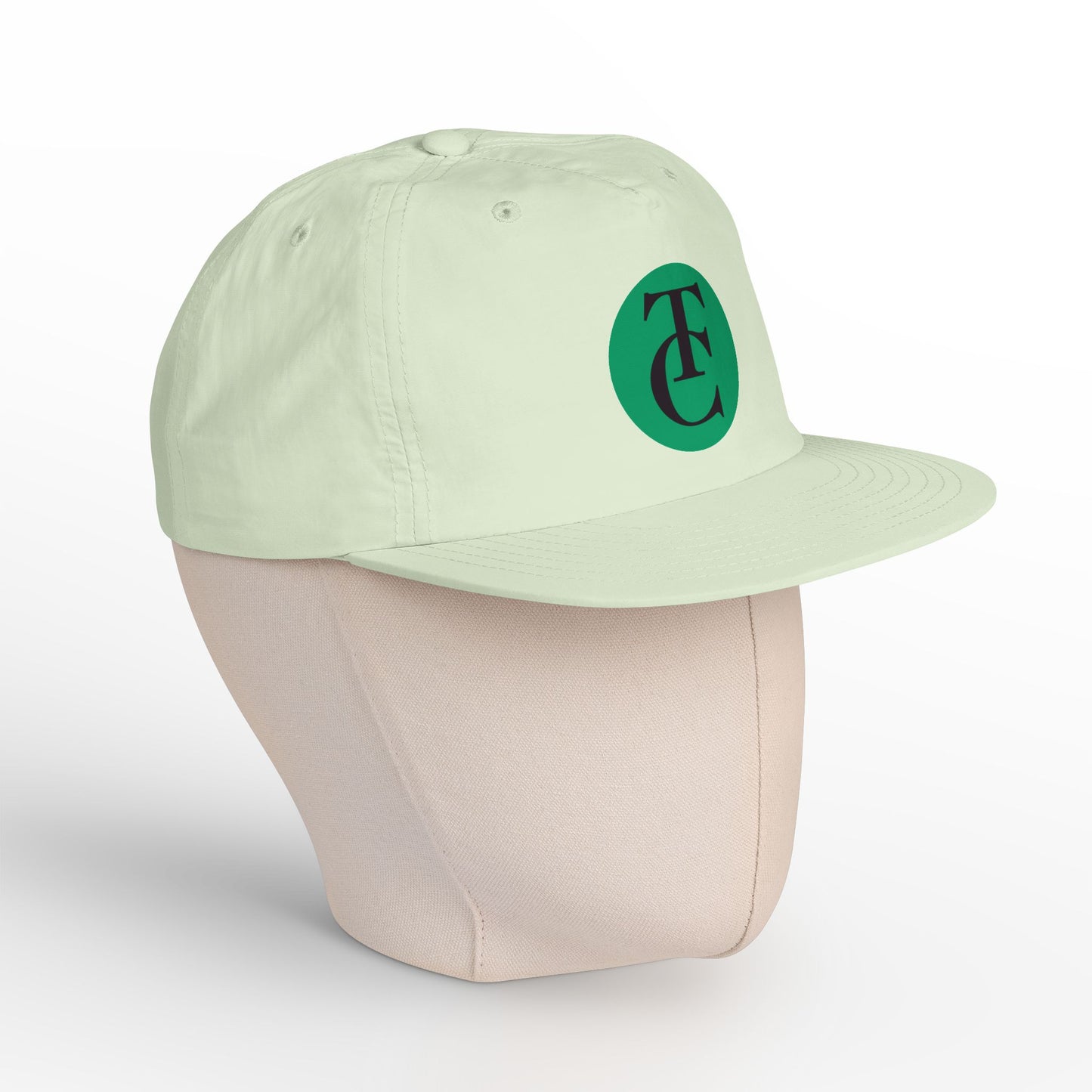 Surf Cap - Coastal Vibes Flat Cap, Beachwear, Summer Accessories, Gift for Surfers, Holiday Headwear