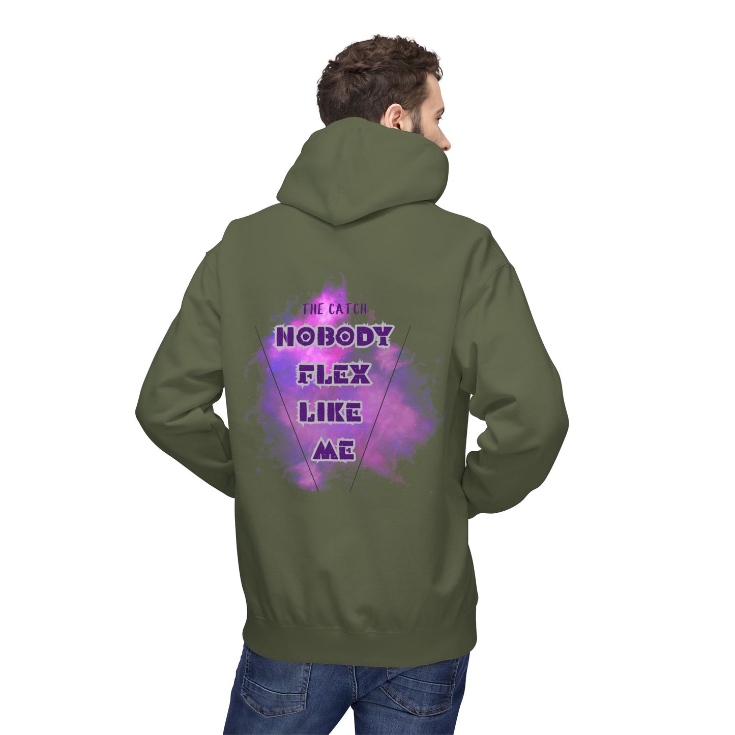 Trendy Hoodie with 'Nobody Flex Like Me' Design | Cozy Fashion for All | Perfect Gift for Friends and Family