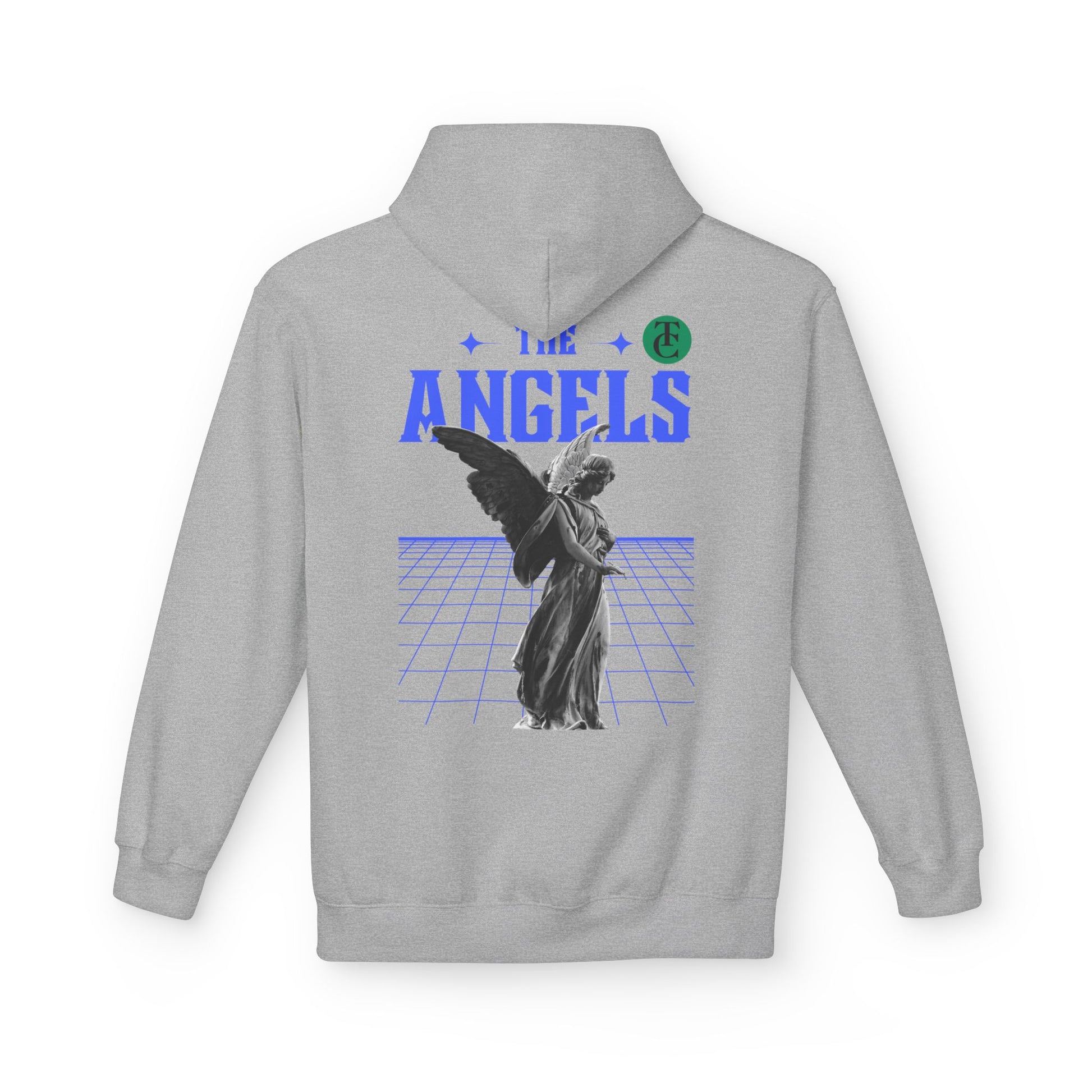 Angels Graphic Hoodie -Midweight Softstyle Fleece for Casual Comfort - THE CATCH