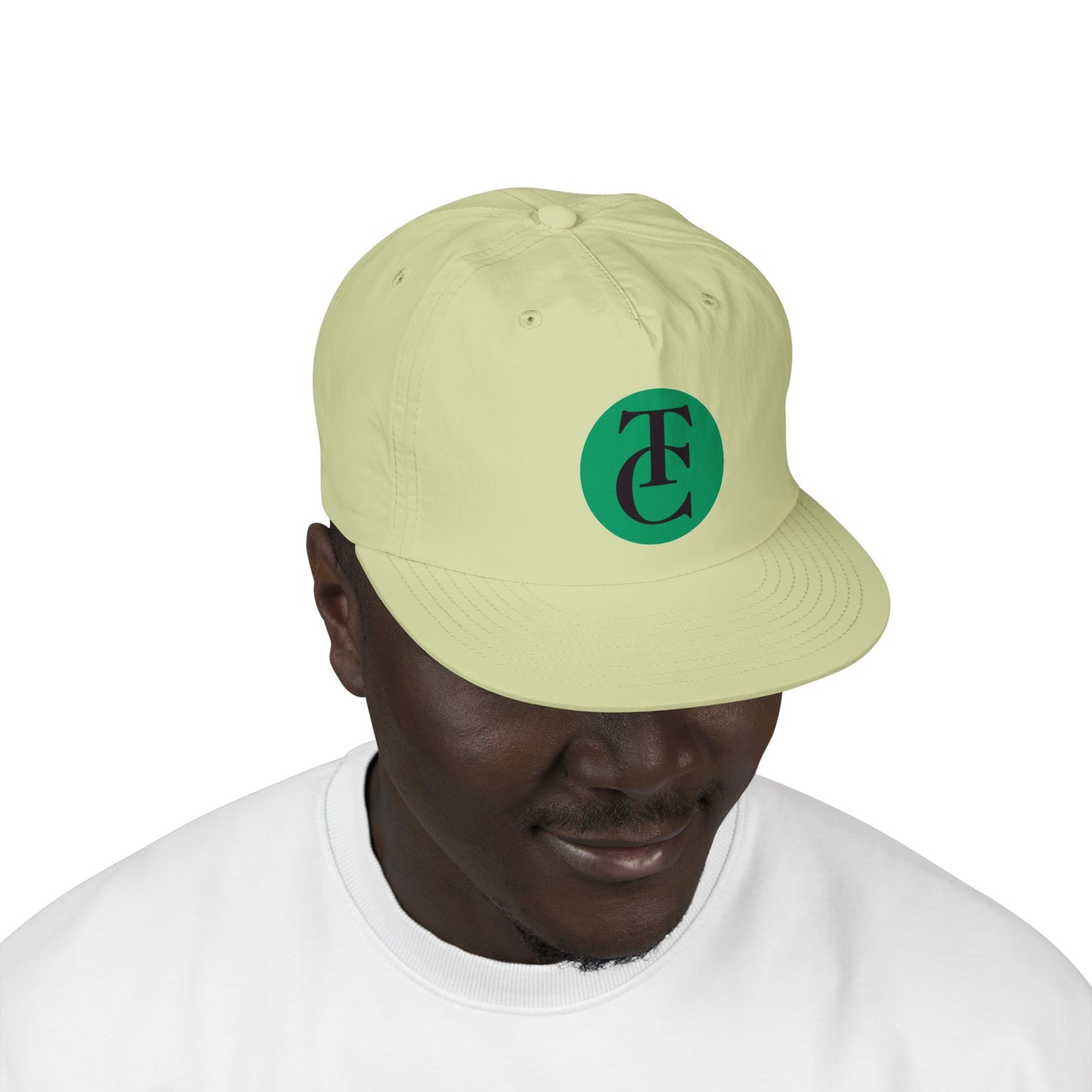 Surf Cap - Coastal Vibes Flat Cap, Beachwear, Summer Accessories, Gift for Surfers, Holiday Headwear