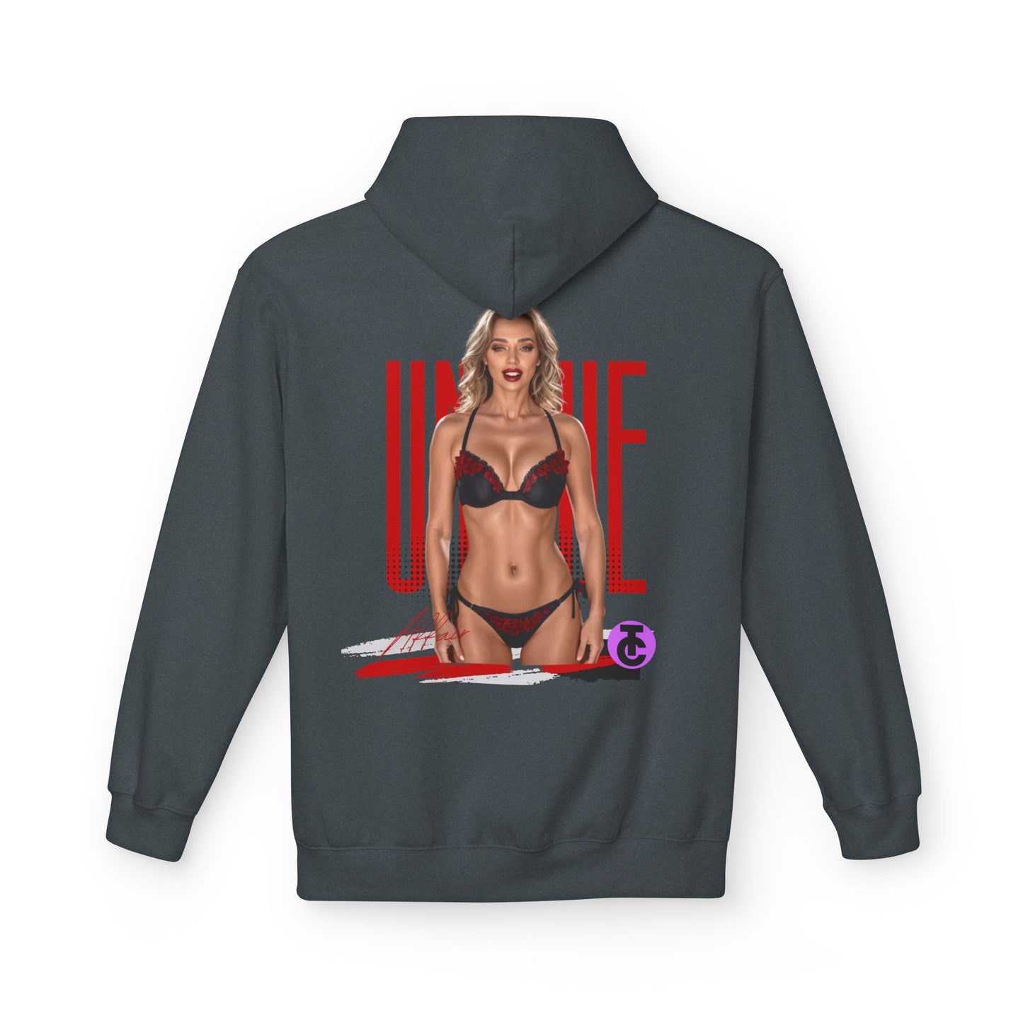 Unique Softstyle Fleece Hoodie - Trendy Graphic Sweatshirt