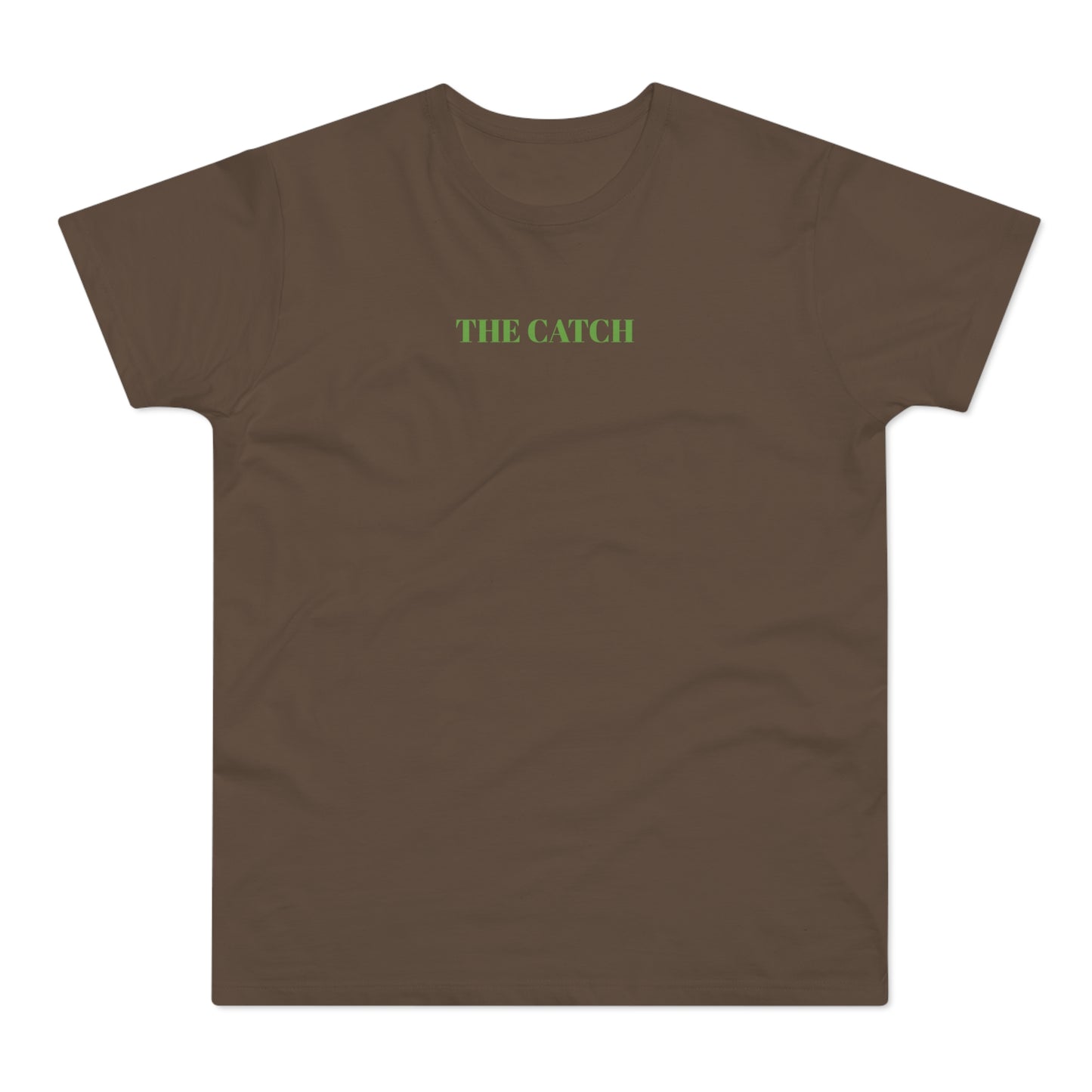Vintage Graphic Men's T-Shirt - 'THE CATCH' Green Design - THE CATCH