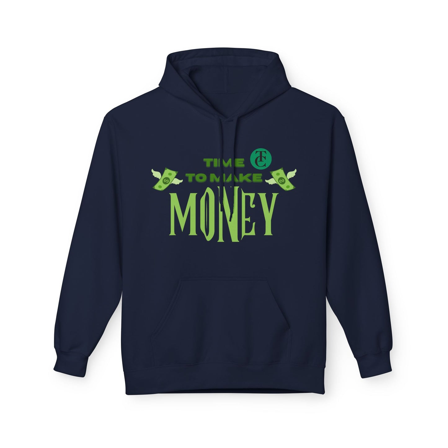 Money Motivational Hoodie, Cozy Fleece Sweatshirt, Gift for Entrepreneurs, Casual Wear, Unique Business Apparel - THE CATCH