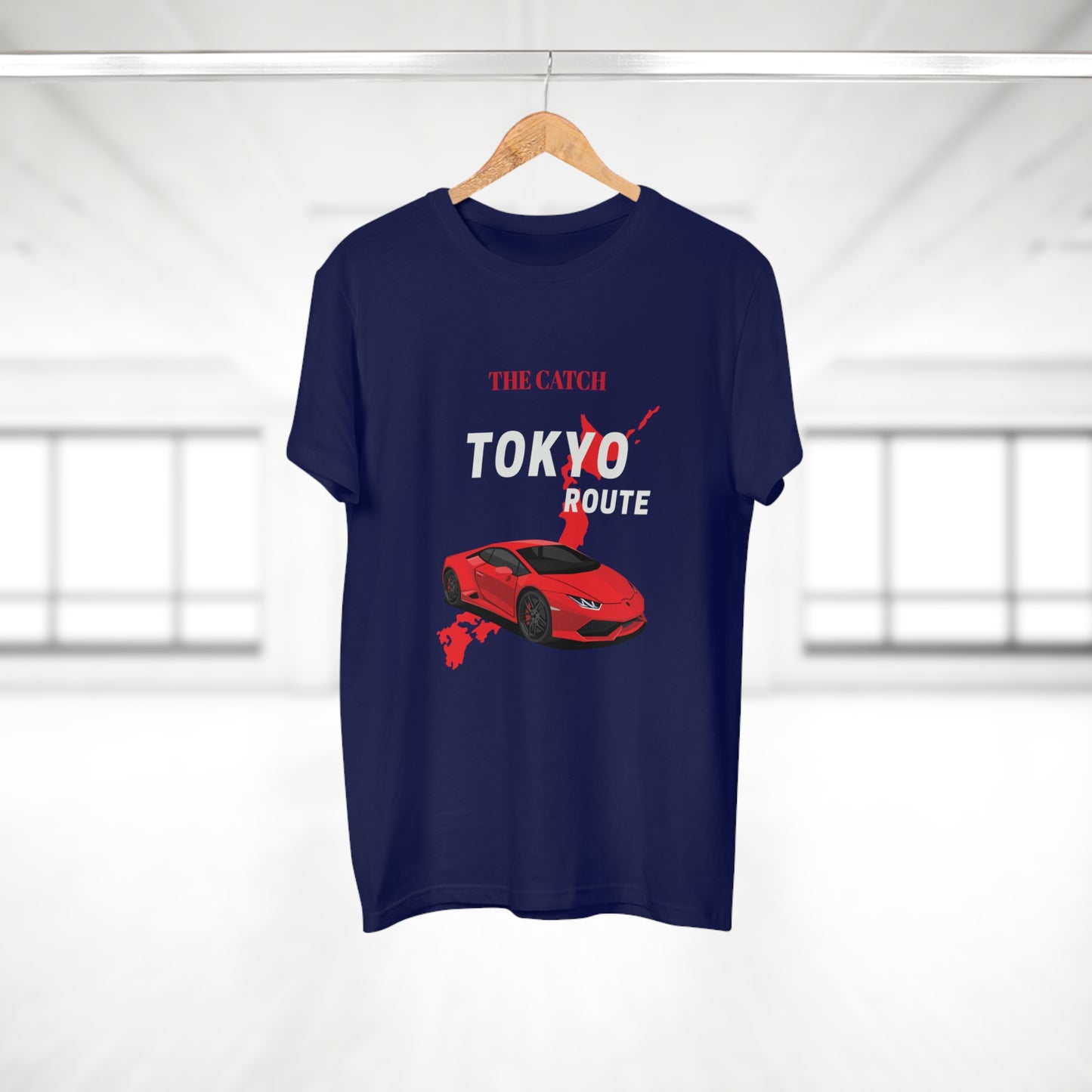 Tokyo Route Men's T-Shirt - Stylish Auto Enthusiast Tee