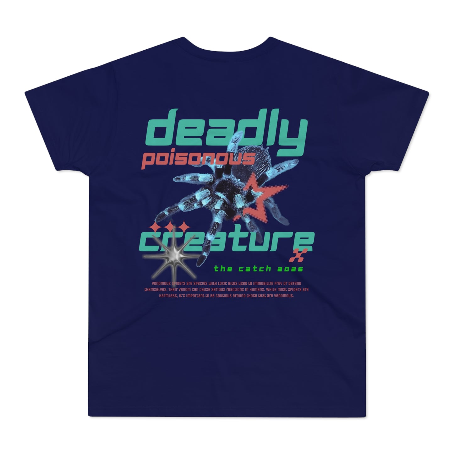 Men's Graphic T-Shirt - 'The Catch' Spooky Design