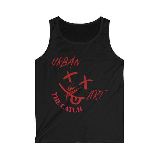 Men's Urban Art Tank Top - Streetwear Style for Creative Souls