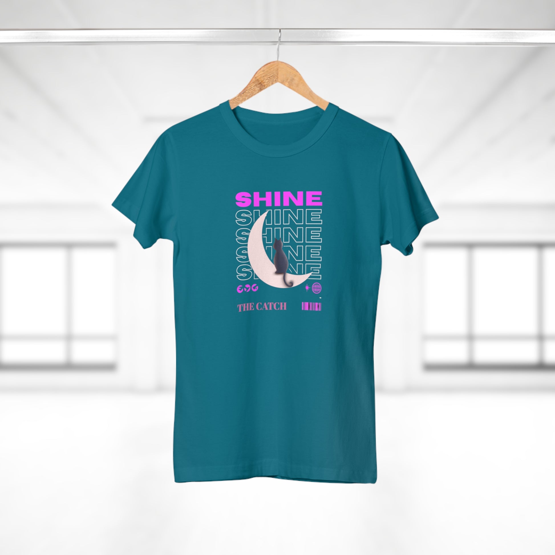 Shine Women's T-Shirt - Trendy Graphic Tee for Everyday Style - THE CATCH