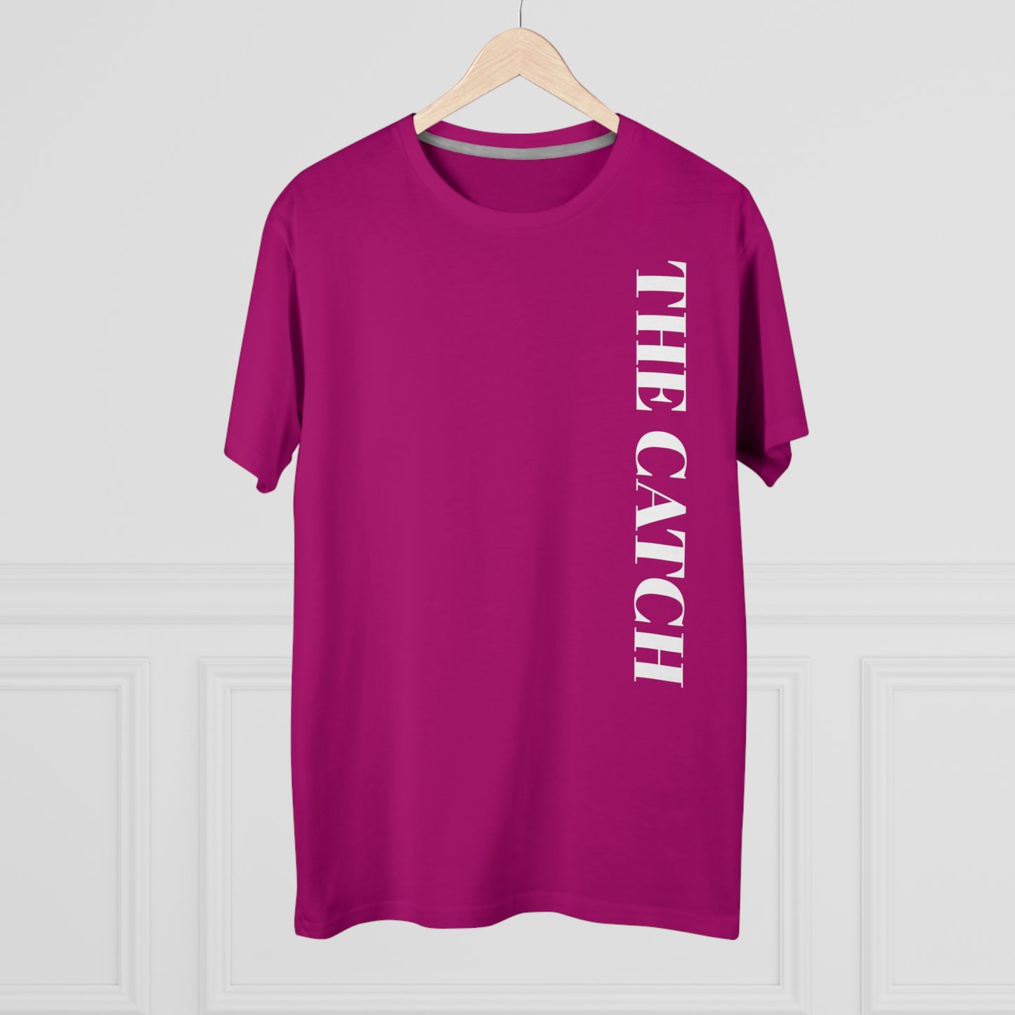 Men's Modern-Fit Tee - Stylish Casual Tee with "THE CATCH" Design