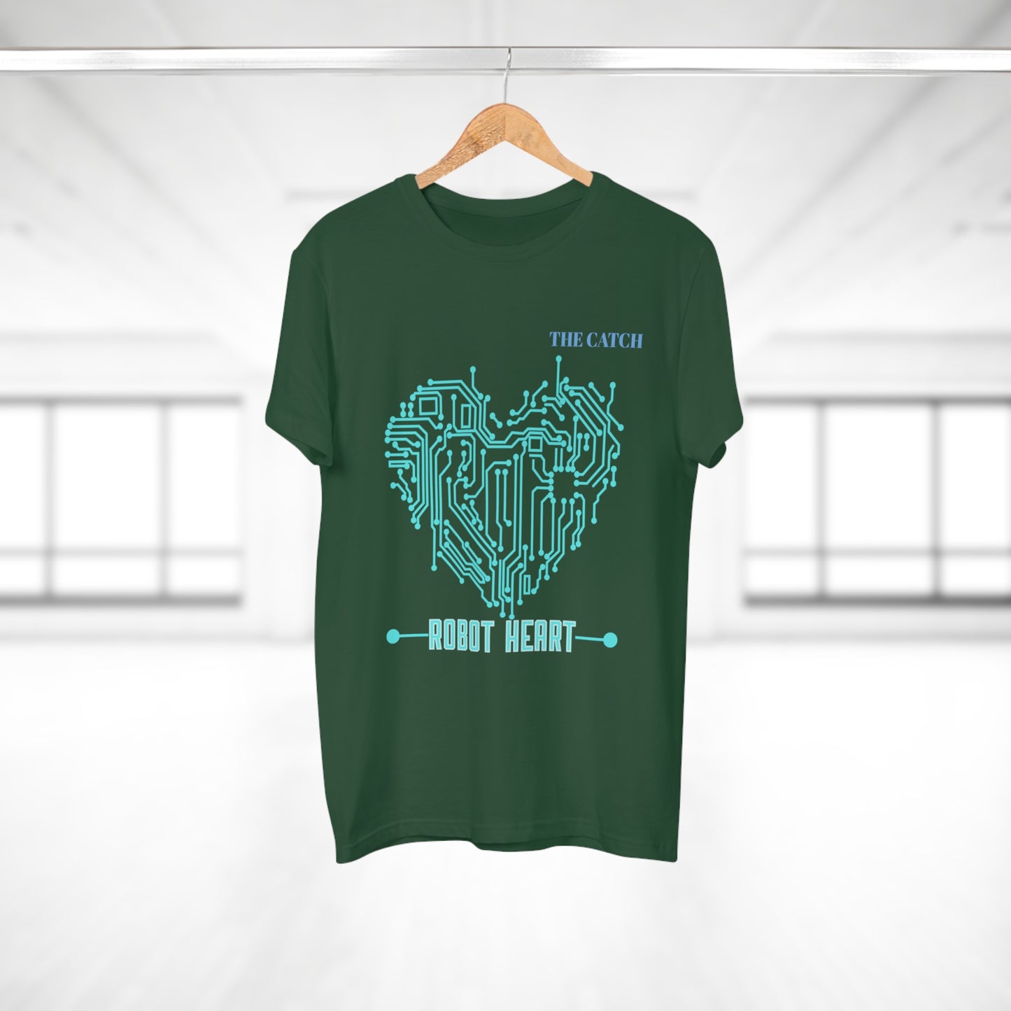 Robot Heart Graphic Tee for Tech Enthusiasts - THE CATCH