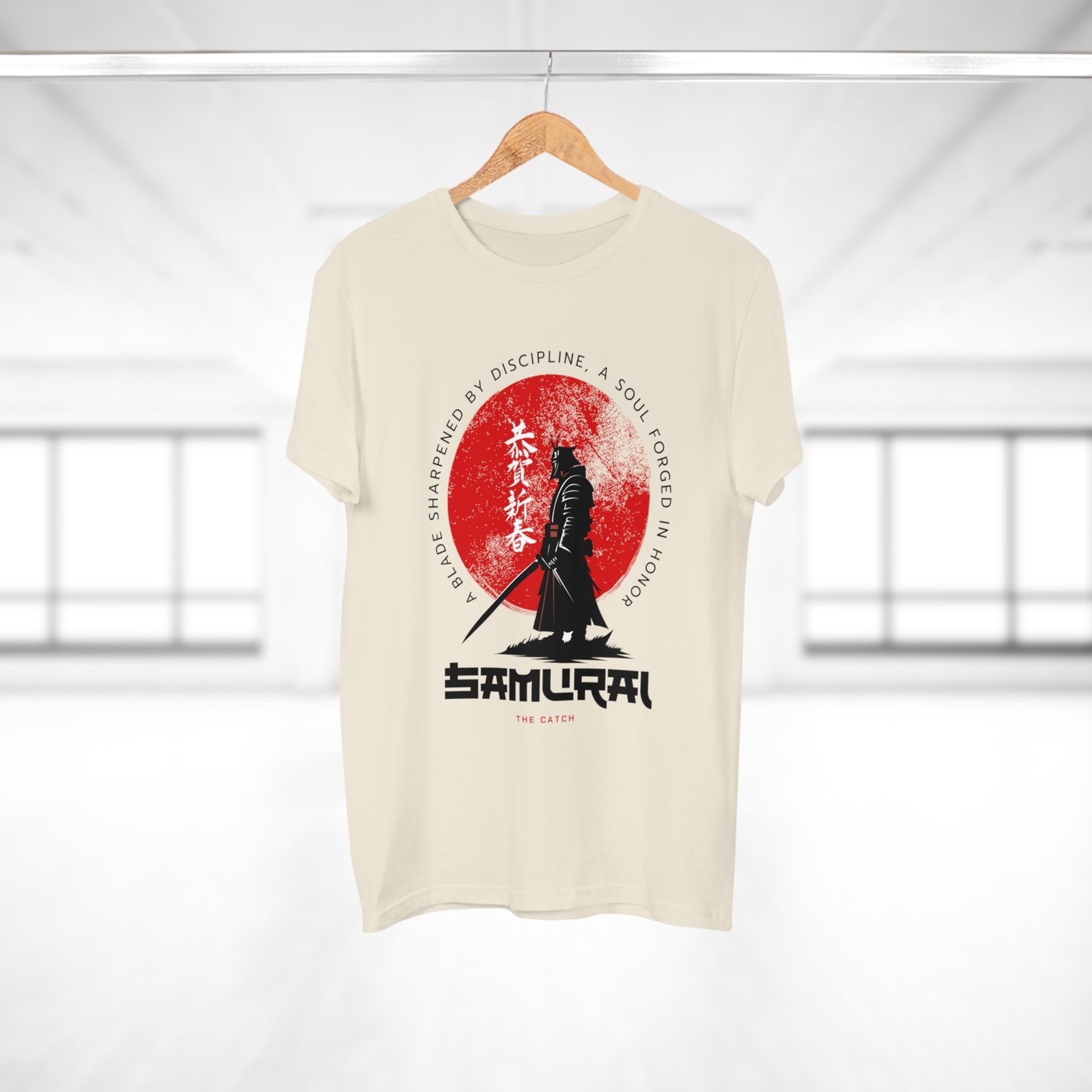 Samurai Discipline Men's T-Shirt - Bold Graphic Tee for Anime Lovers - THE CATCH