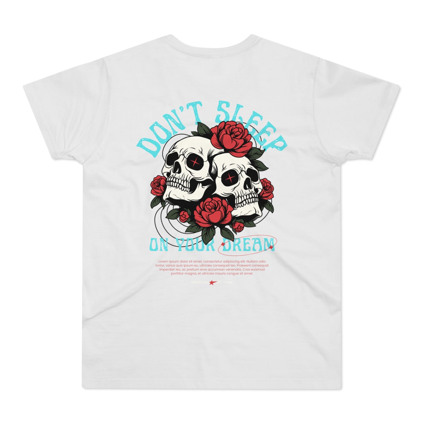 Men's Graphic T-Shirt - "The Catch" with Skull Design