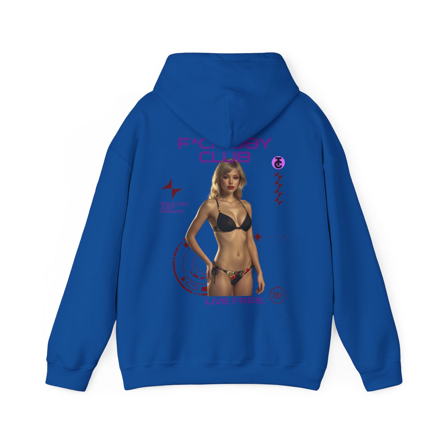 Chic Fantasy Club Hoodie | Trendy Sweatshirt for Parties, Casual Wear, Gifts, Fashion Lovers, Clubbing