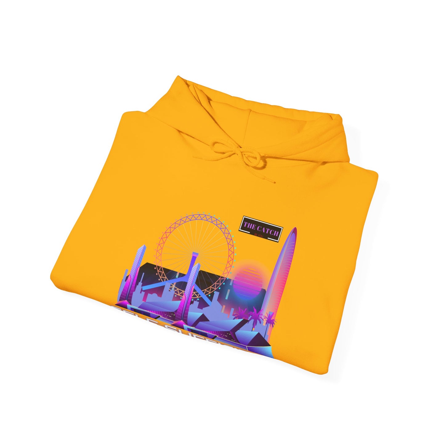 Retro Vibes Hooded Sweatshirt - Comfortable Streetwear, Perfect for Gifts, Relaxed Style, Fashion, Casual Wear