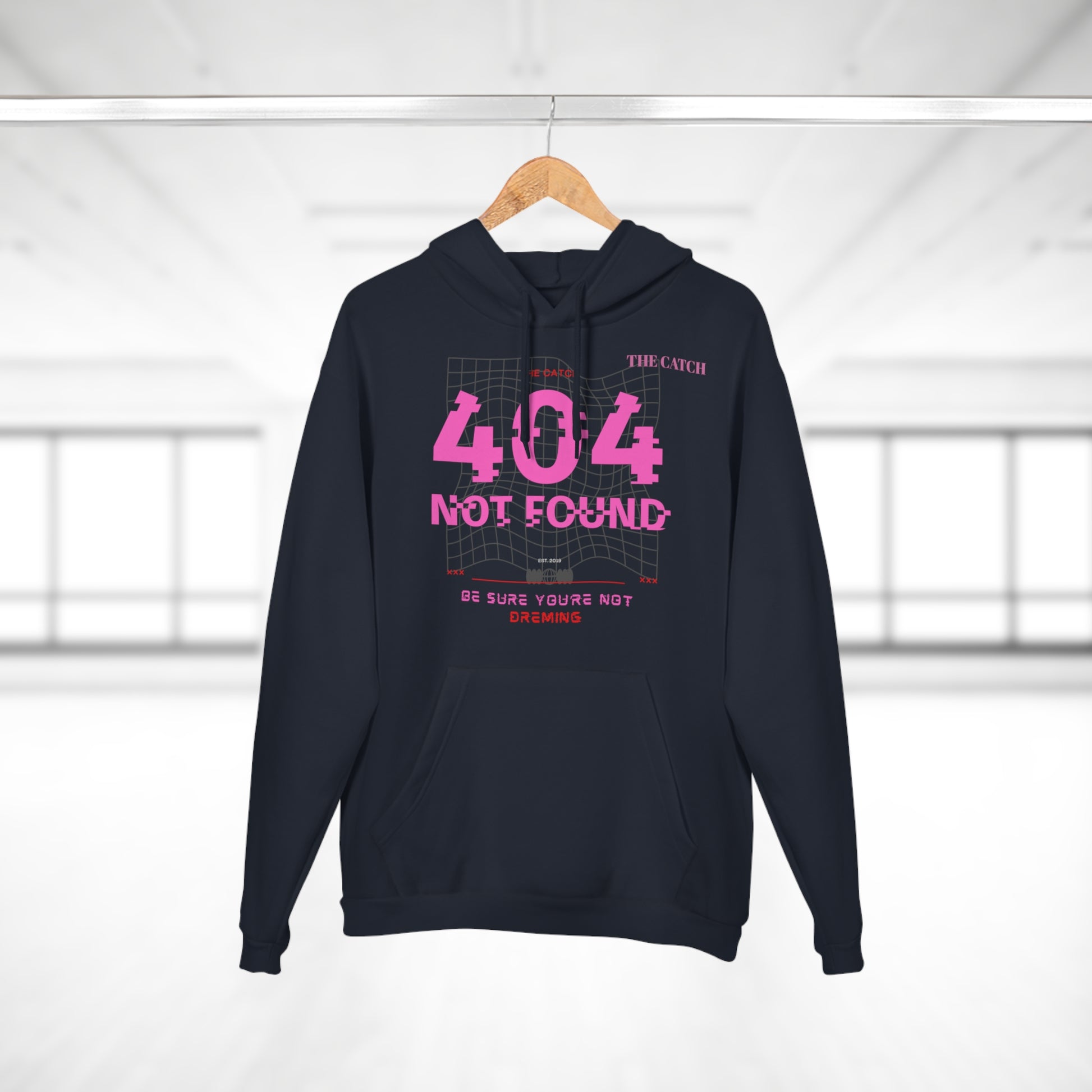 404 Not Found Pullover Hoodie - Stylish Tech-Inspired Streetwear - THE CATCH