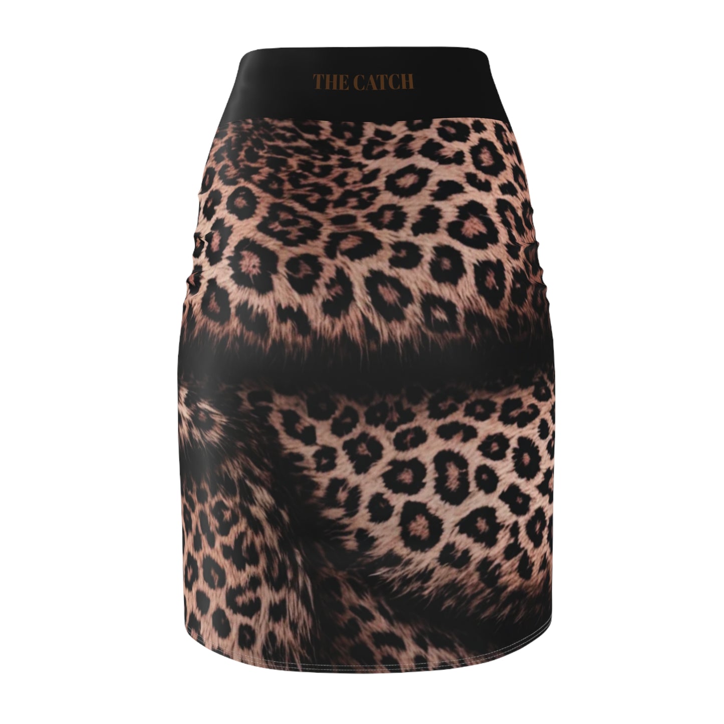 Kitten Babe Pencil Skirt for Women, Stylish Animal Print Skirt, Fashionable Office Wear, Date Night Outfit, Trendy Evening Wear - THE CATCH