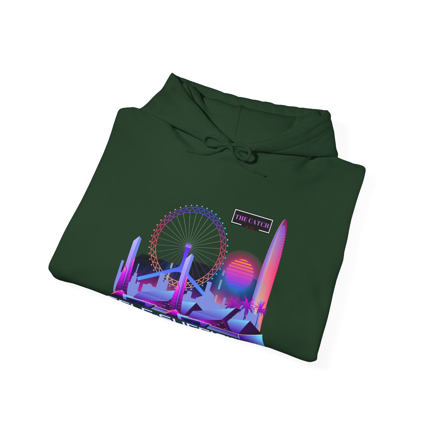 Retro Vibes Hooded Sweatshirt - Comfortable Streetwear, Perfect for Gifts, Relaxed Style, Fashion, Casual Wear