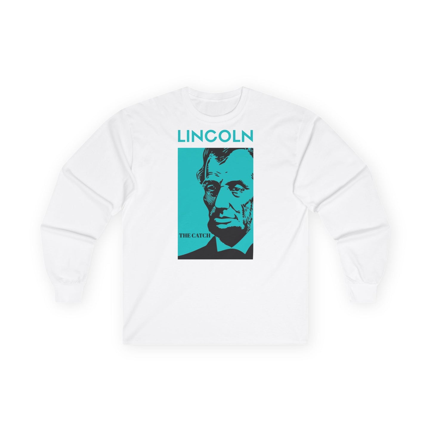 Retro Lincoln Long Sleeve Tee - Iconic Graphic Tee for History Lovers - THE CATCH