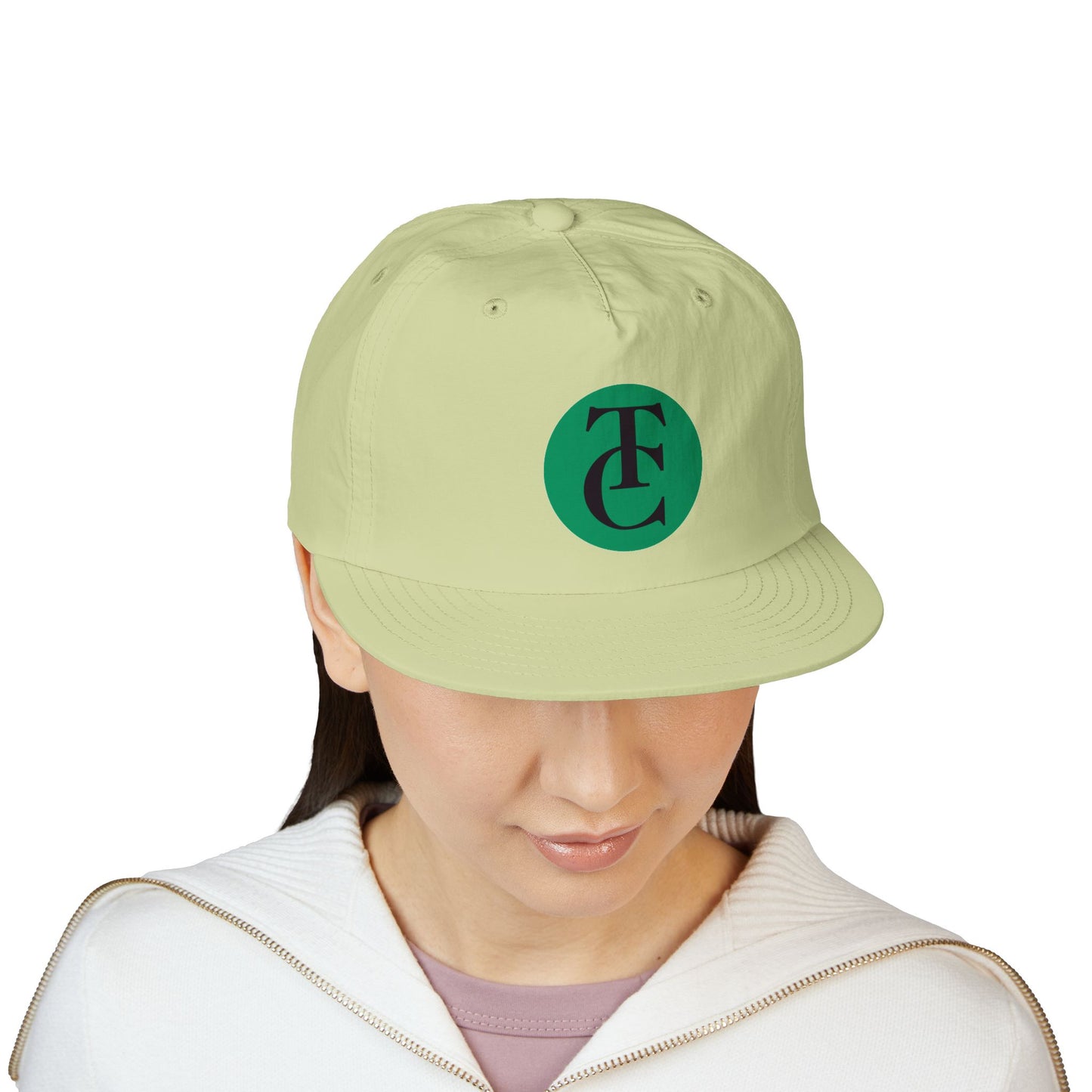 Surf Cap - Coastal Vibes Flat Cap, Beachwear, Summer Accessories, Gift for Surfers, Holiday Headwear