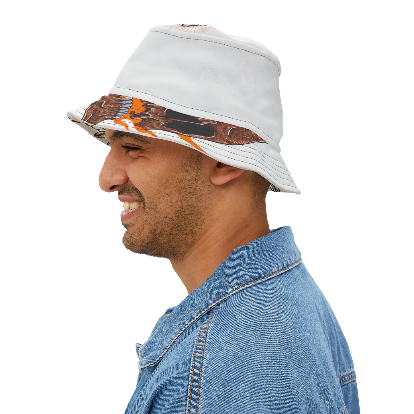 Trendy Graphic Bucket Hat - Summer Fashion, Unisex Accessory, Beachwear, Outdoor Fun, Gift for Him/Her - THE CATCH