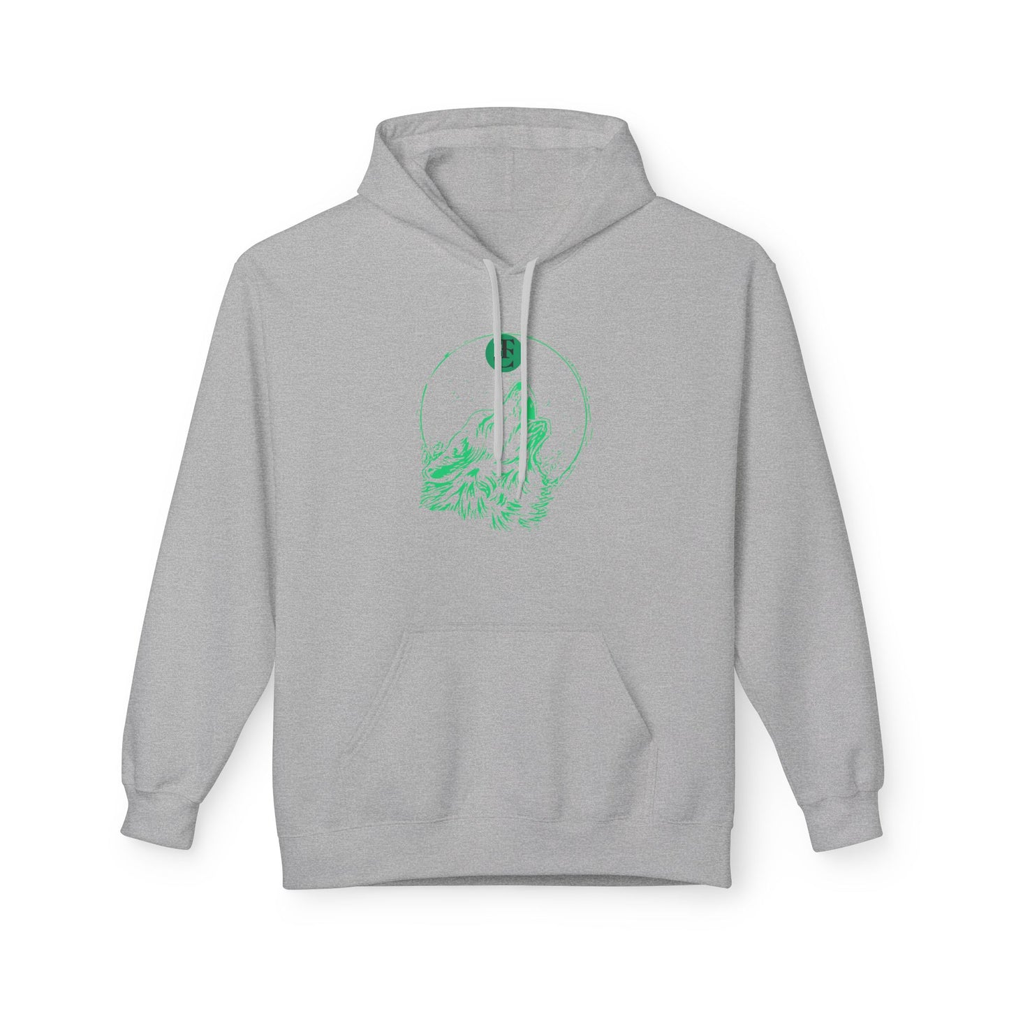 Nature-Inspired Hoodie with Mountain Design - THE CATCH