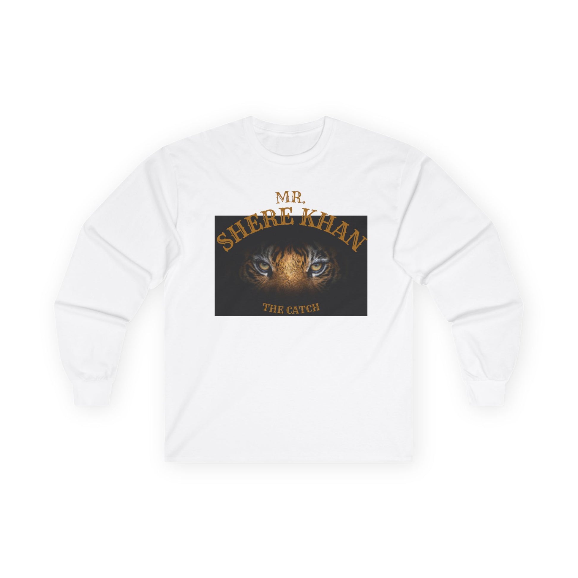 Mr. Shere Khan Long Sleeve Tee - Bold Graphic Tees for Tiger Lovers - THE CATCH