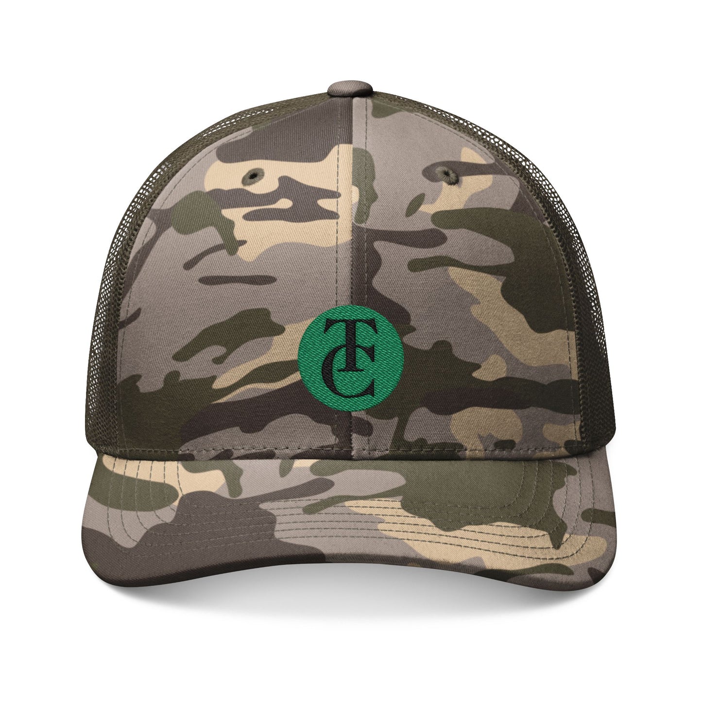 Camouflage Trucker Hat - Stylish Outdoor Cap - THE CATCH