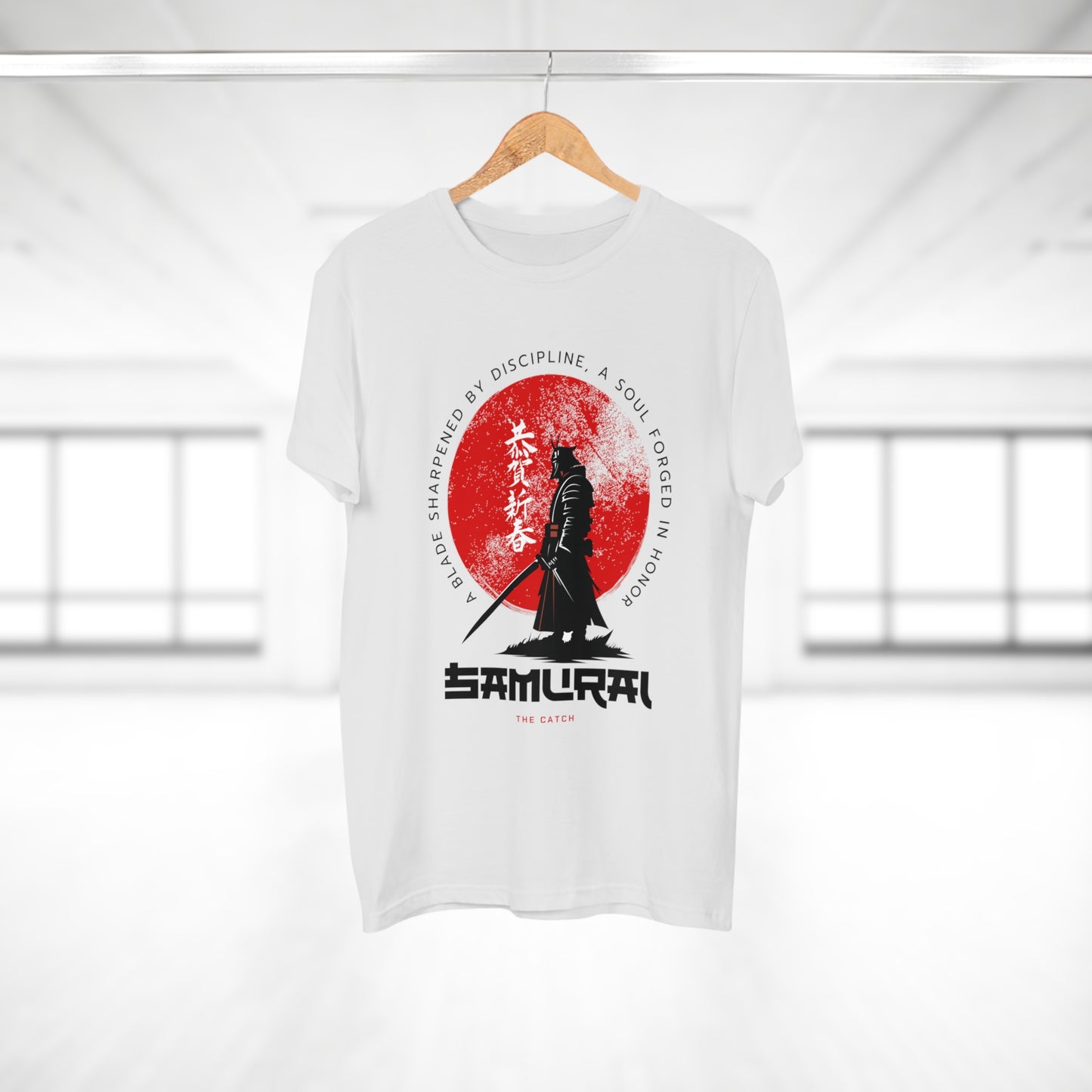 Samurai Discipline Men's T-Shirt - Bold Graphic Tee for Anime Lovers - THE CATCH