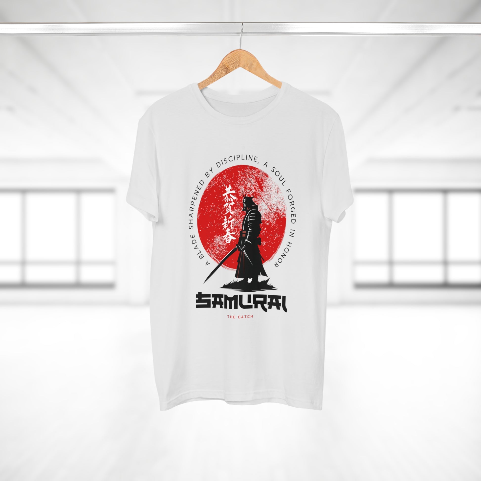 Samurai Discipline Men's T-Shirt - Bold Graphic Tee for Anime Lovers - THE CATCH
